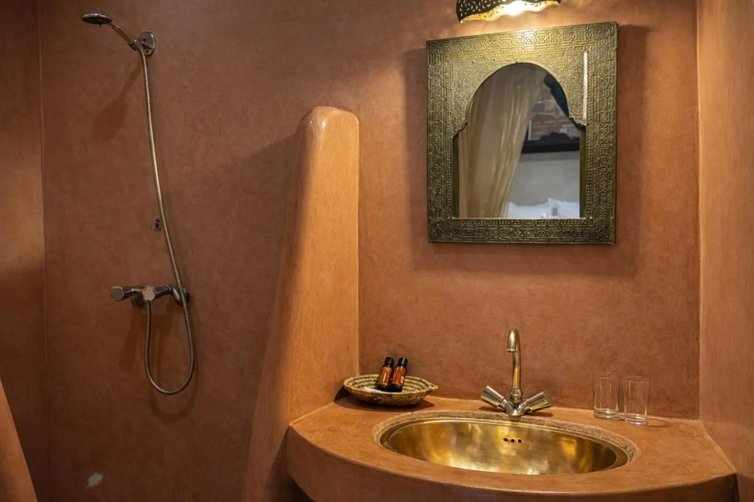 Bathroom in Riad Lapis-lazuli