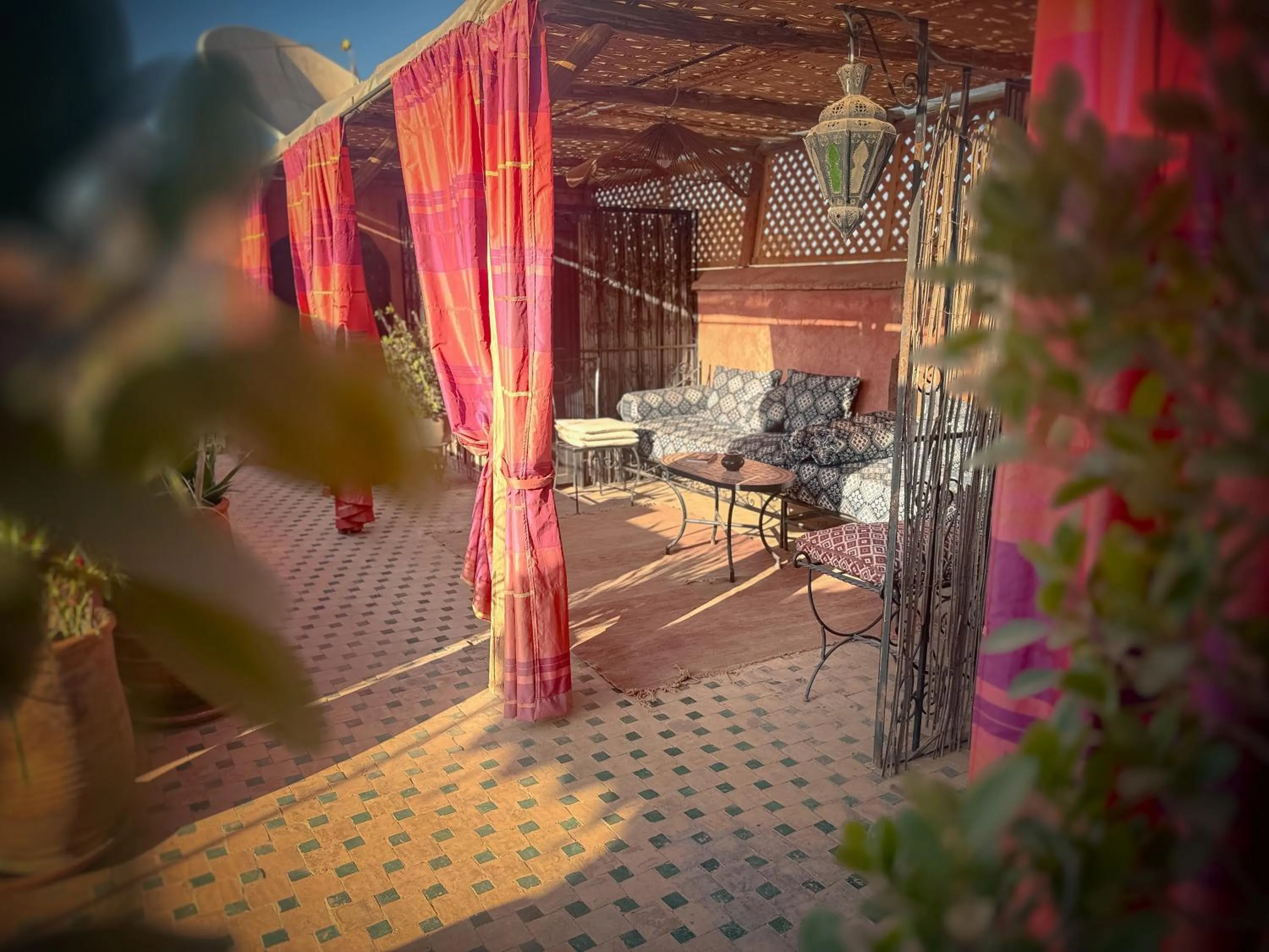 Patio in Riad Lapis-lazuli