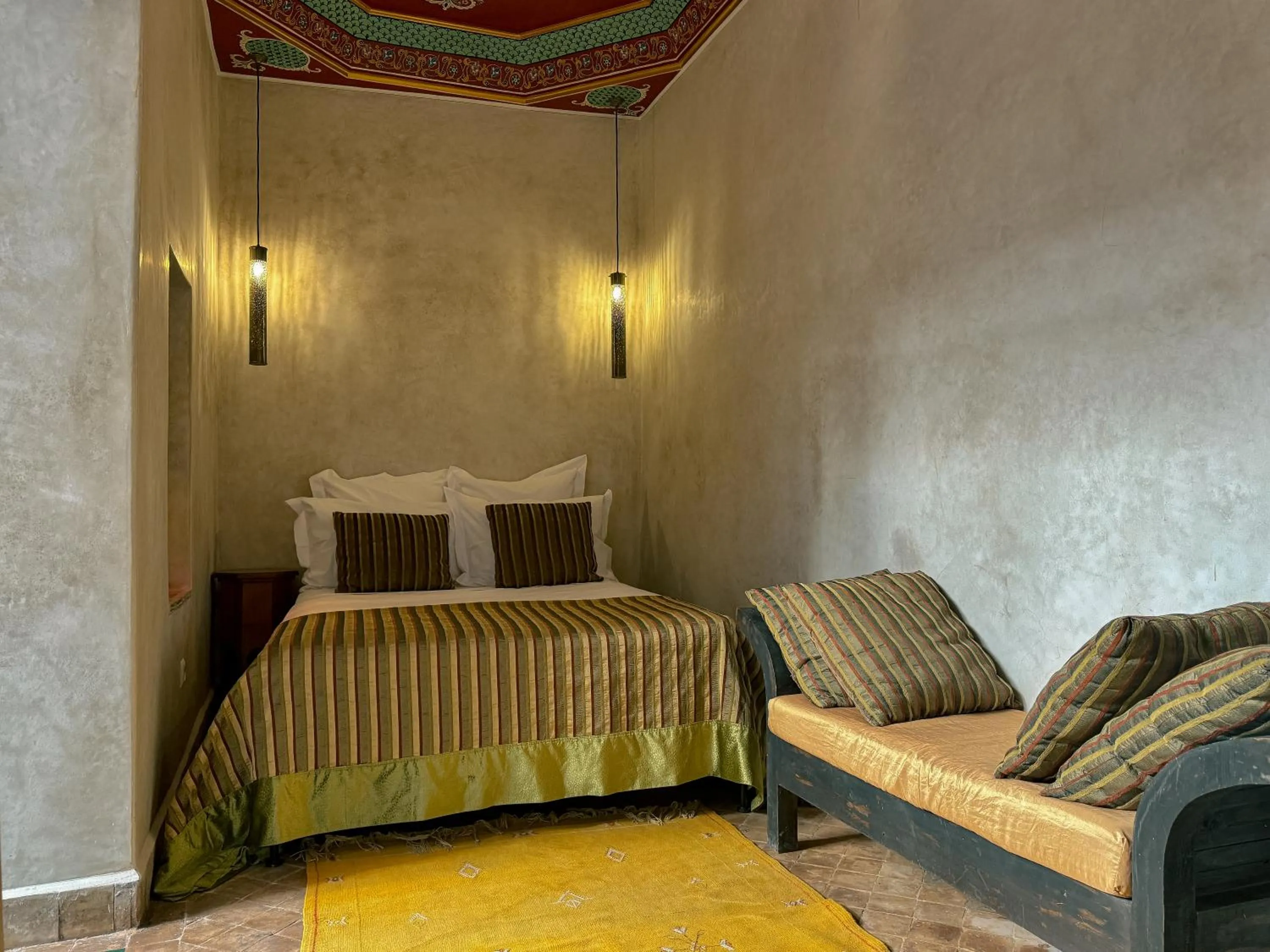 Bedroom, Bed in Riad Lapis-lazuli