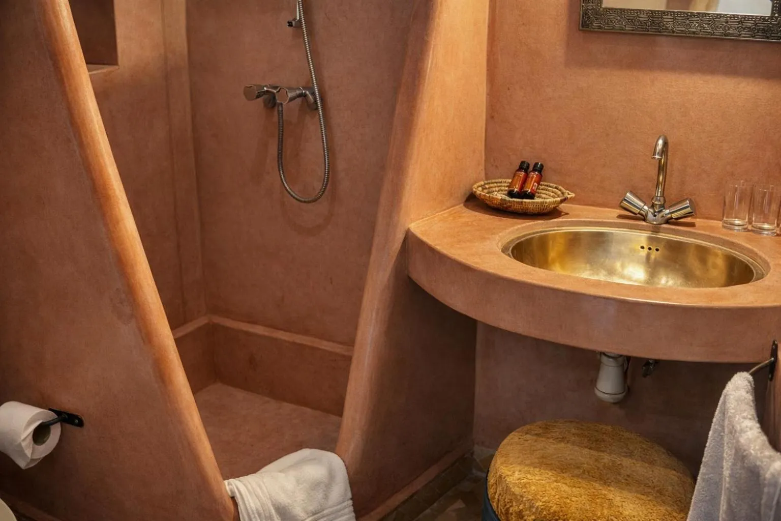 Bathroom in Riad Lapis-lazuli