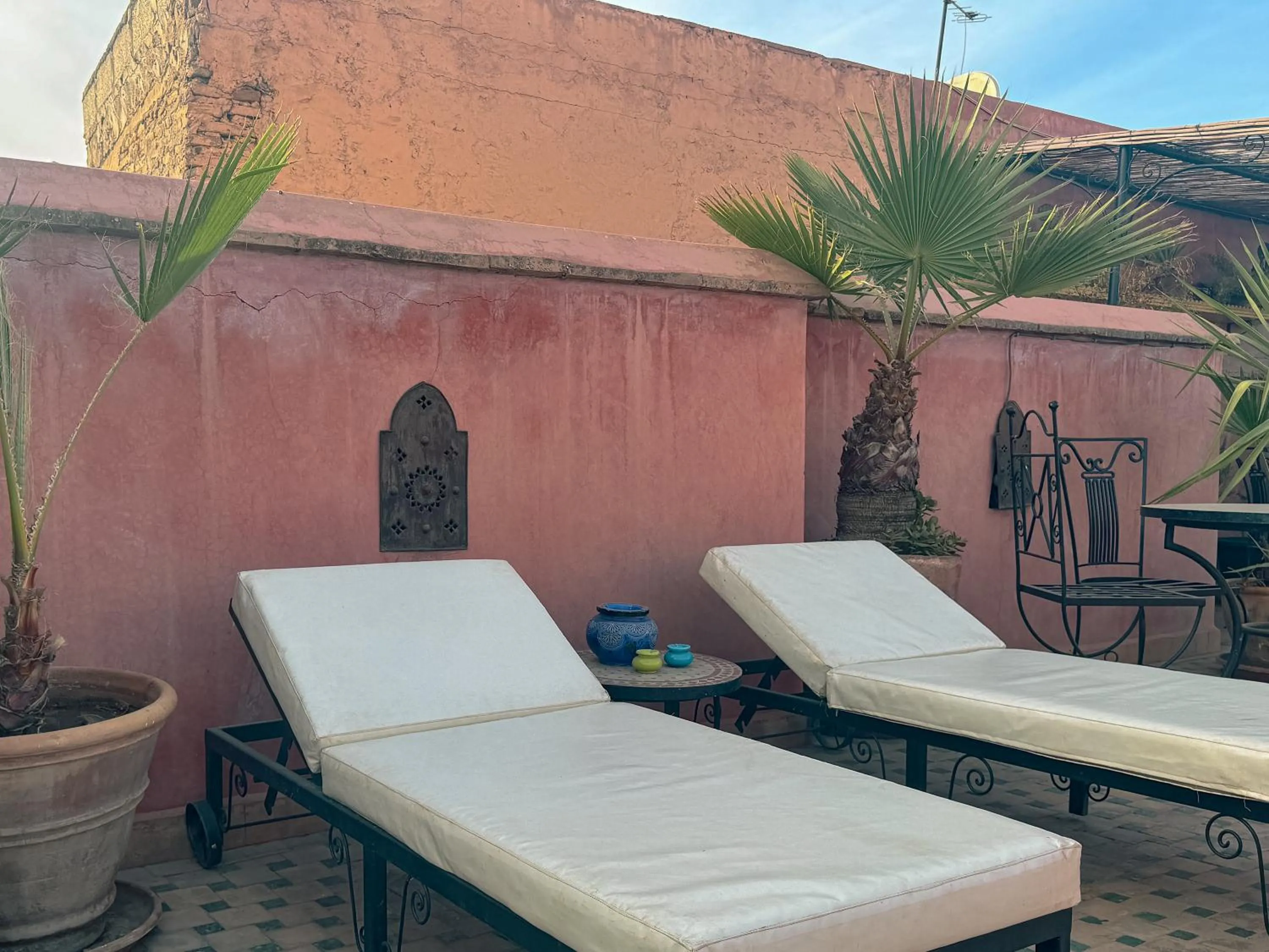 Balcony/Terrace in Riad Lapis-lazuli