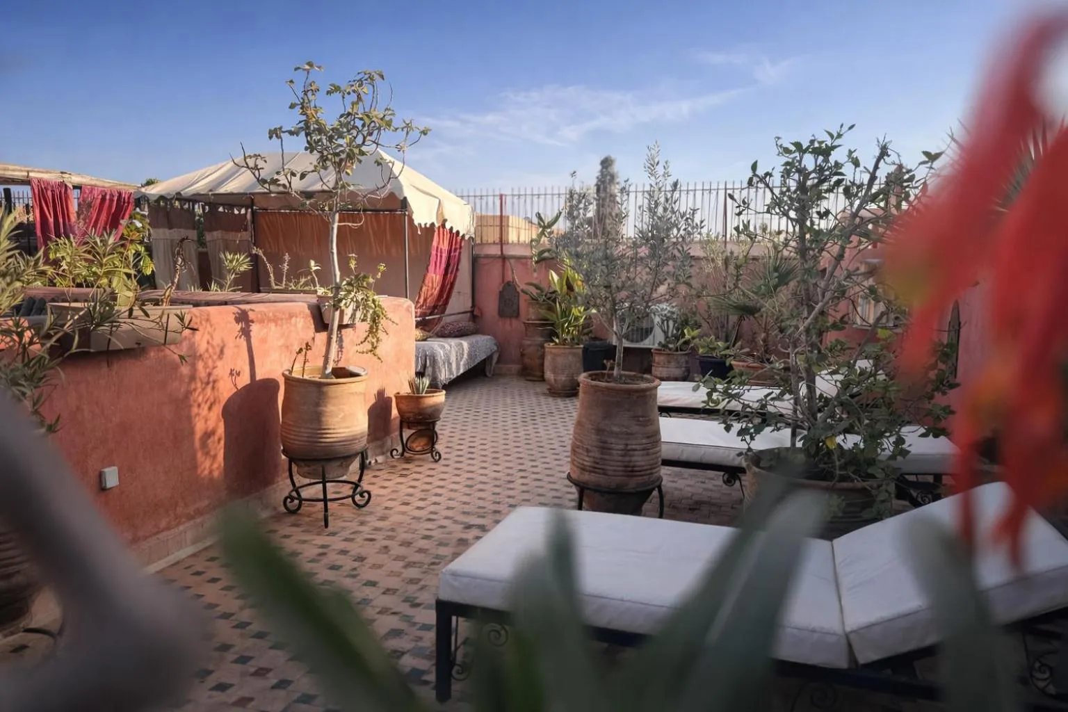 Patio in Riad Lapis-lazuli