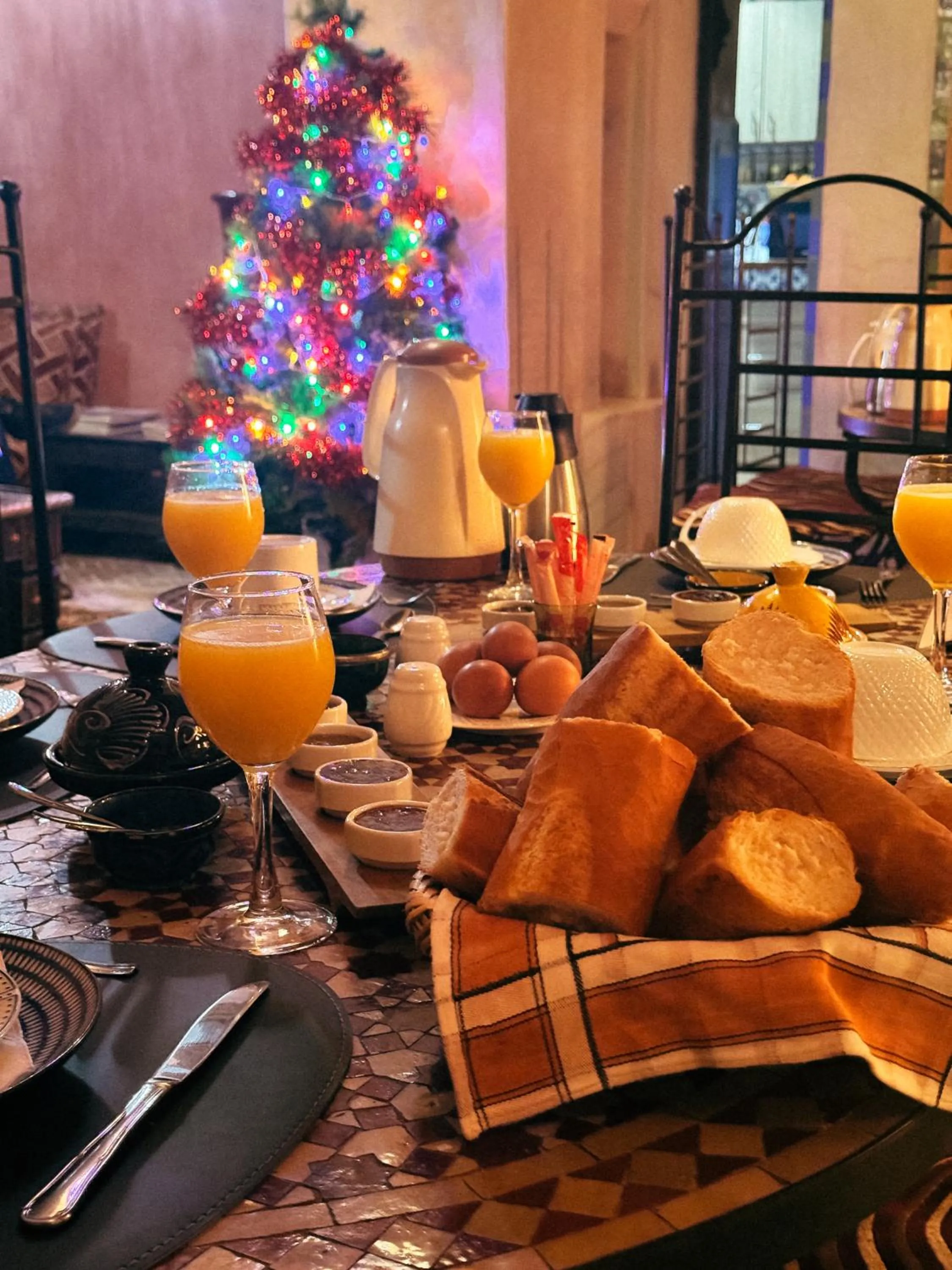 Food and drinks in Riad Lapis-lazuli