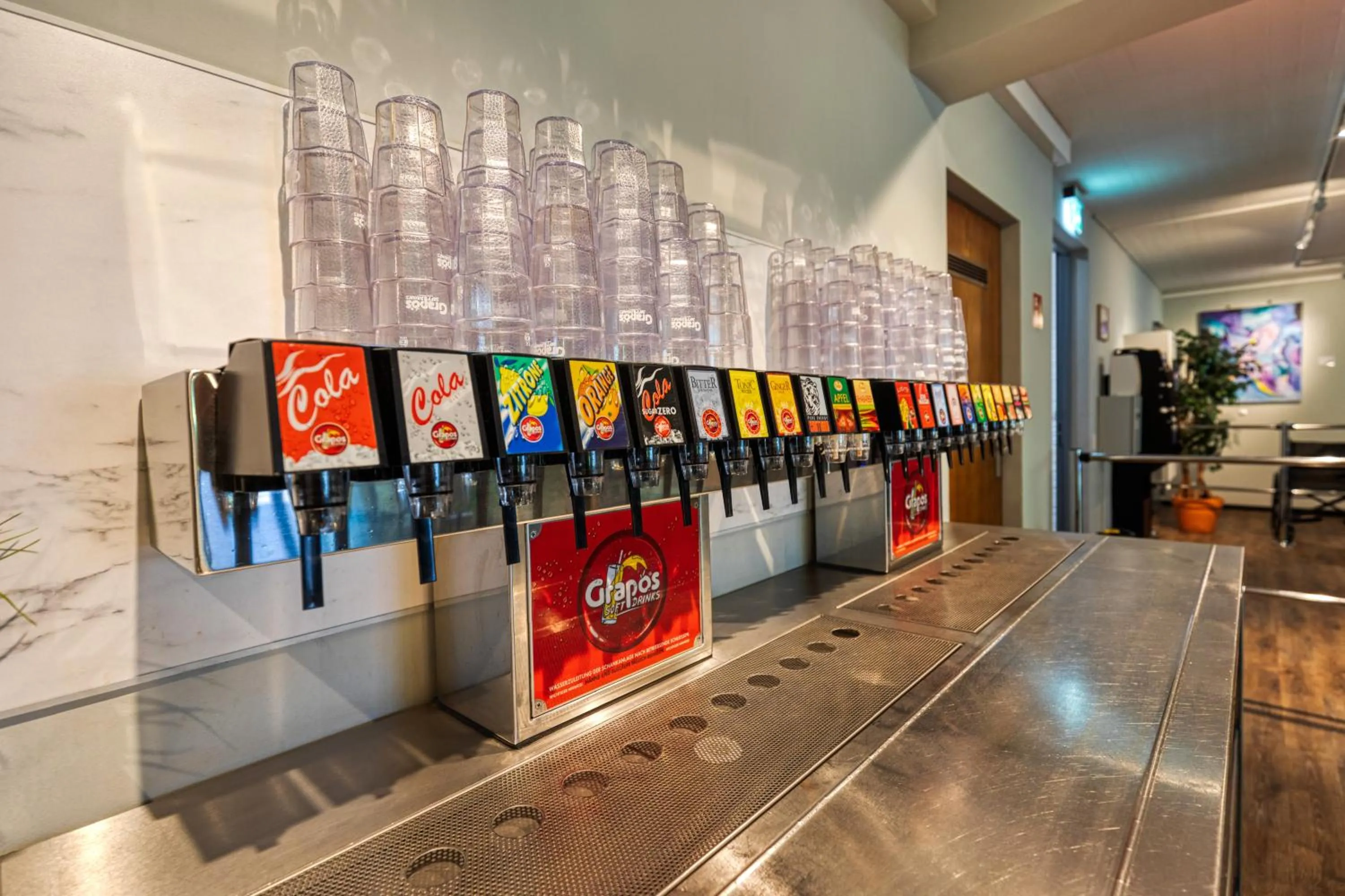 Food and drinks in Unperfekthotel CoWorkingHotel