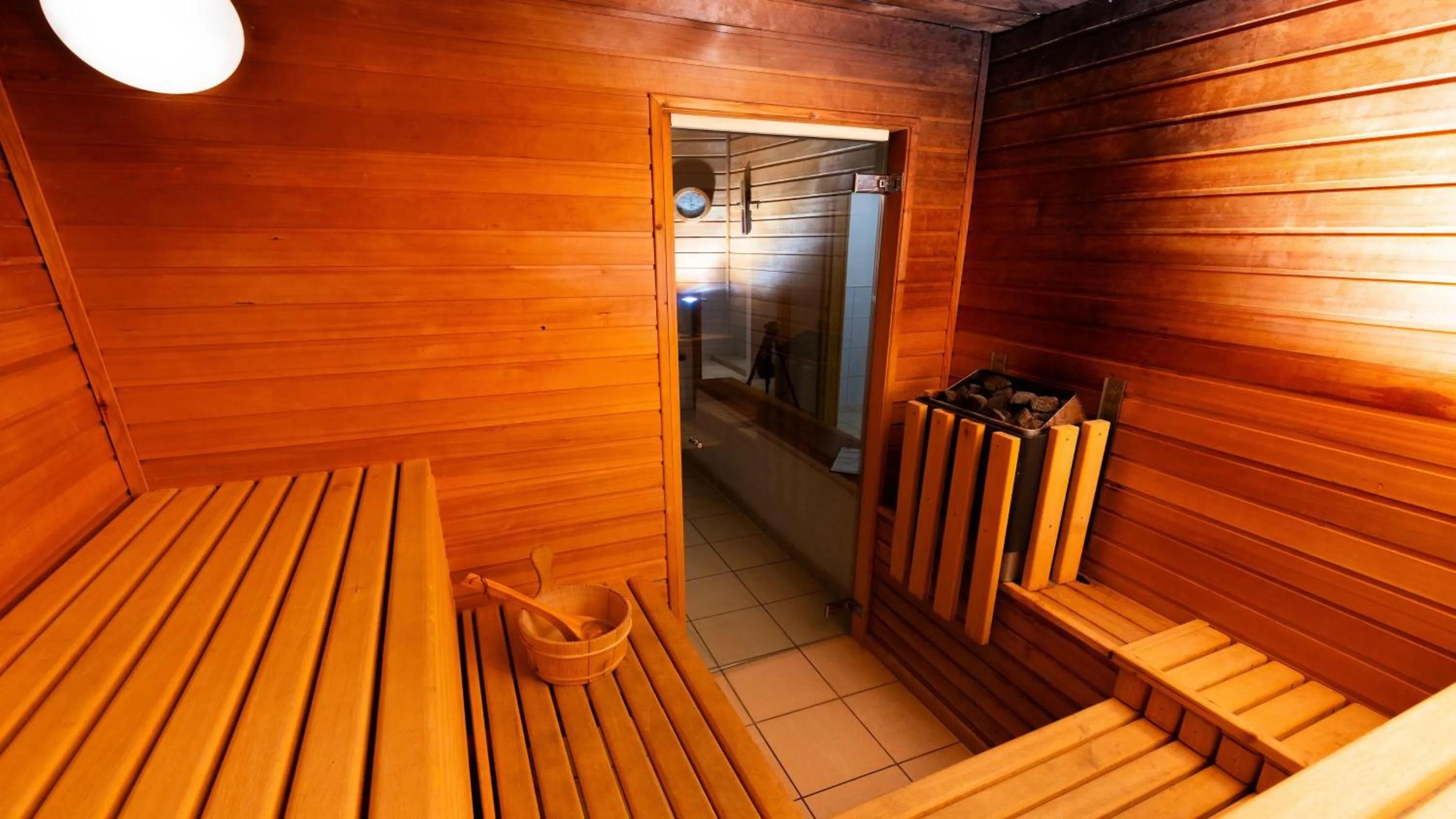 Sauna in Unperfekthotel CoWorkingHotel