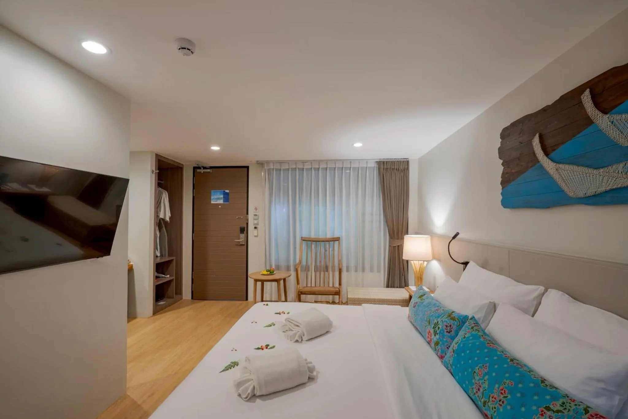 Bed in Deevana Krabi Resort