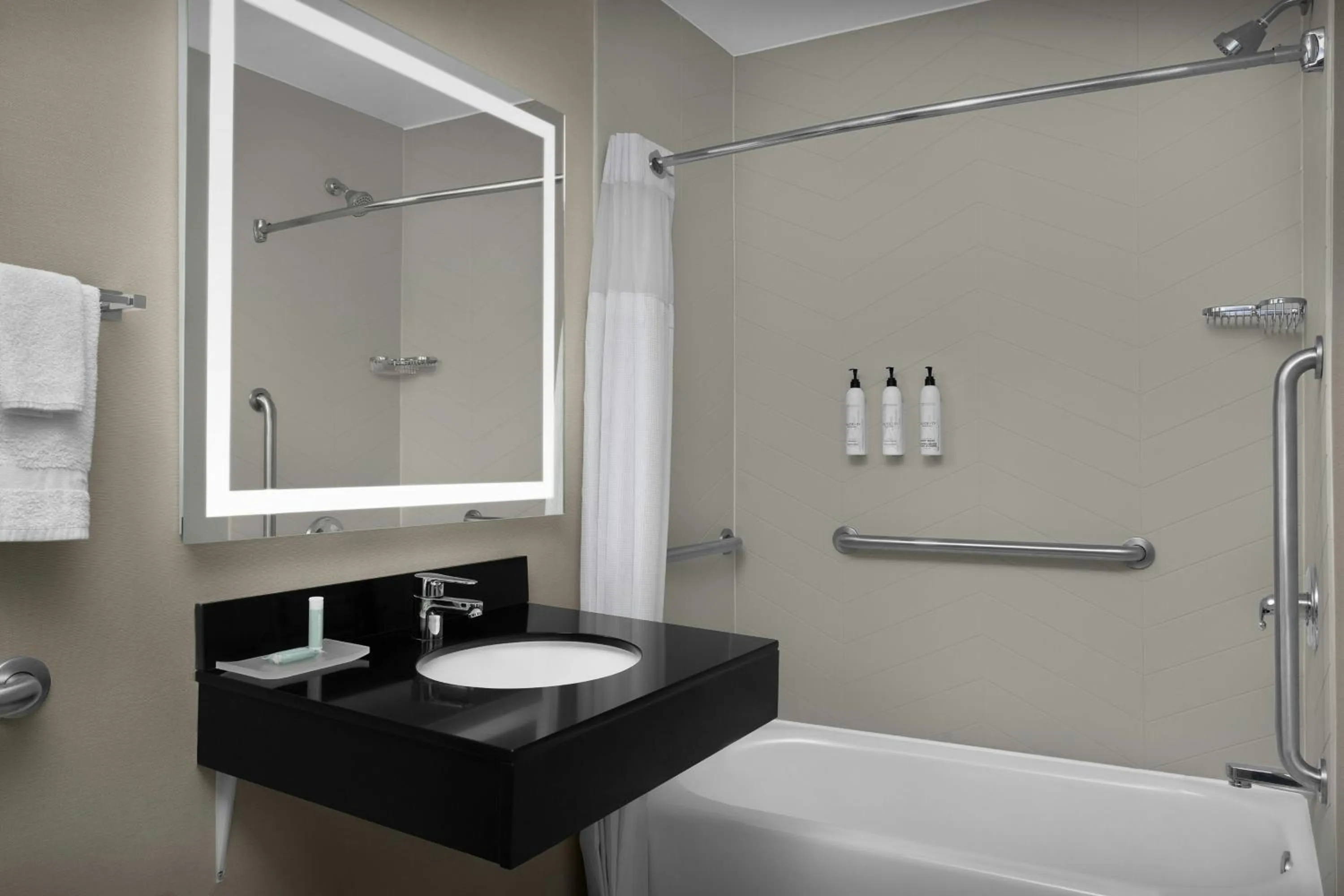 Bathroom in Fairfield Inn and Suites by Marriott Emporia I-95