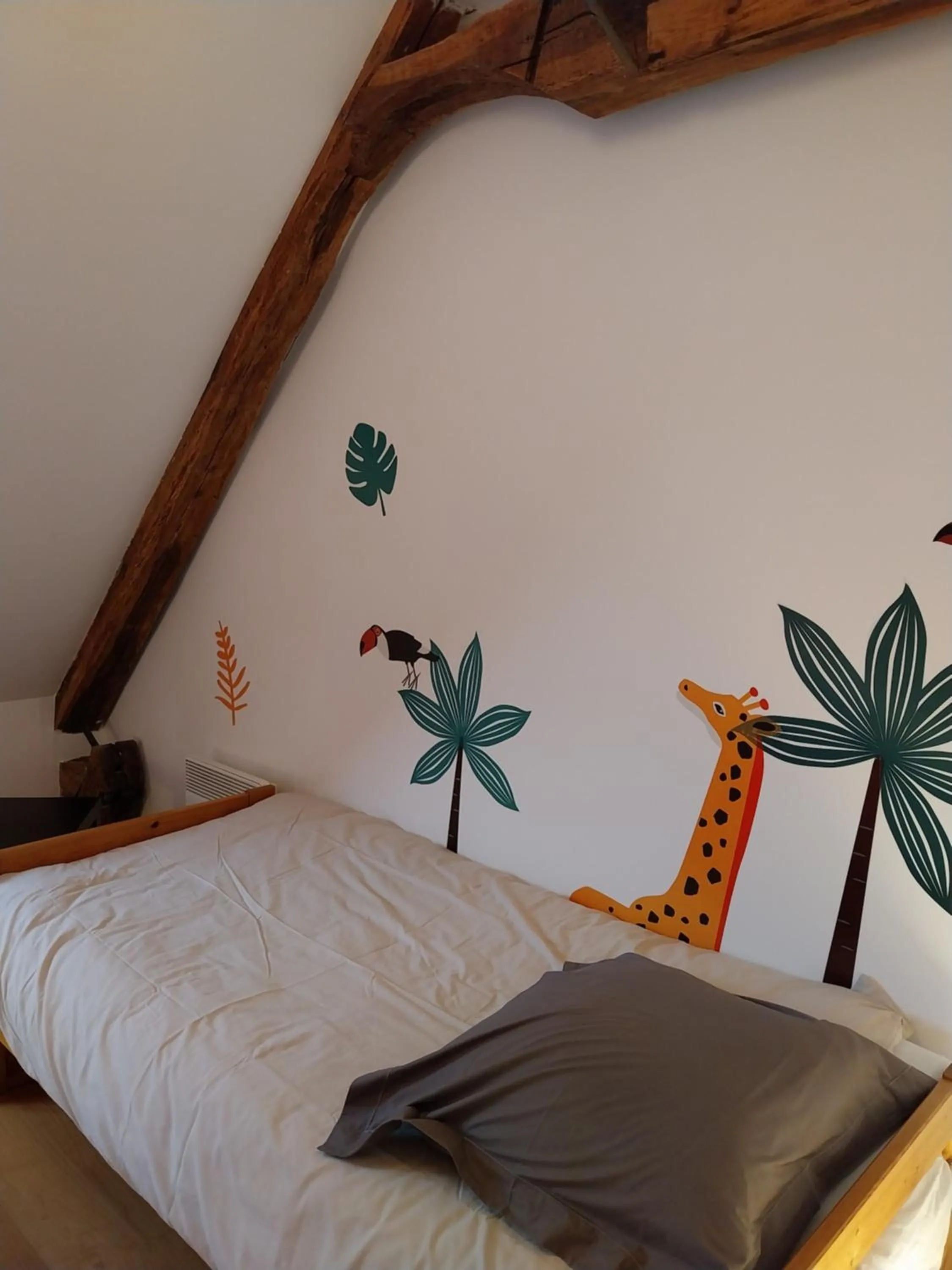 Bedroom, Bed in Au Moulin de l'Andelle