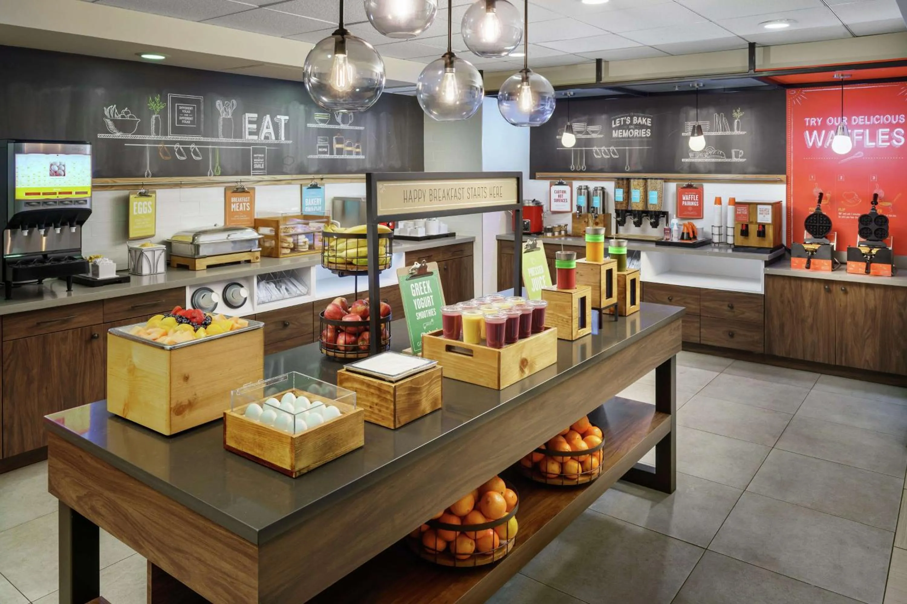 Breakfast in Hampton Inn & Suites Ft. Lauderdale/West-Sawgrass/Tamarac, FL