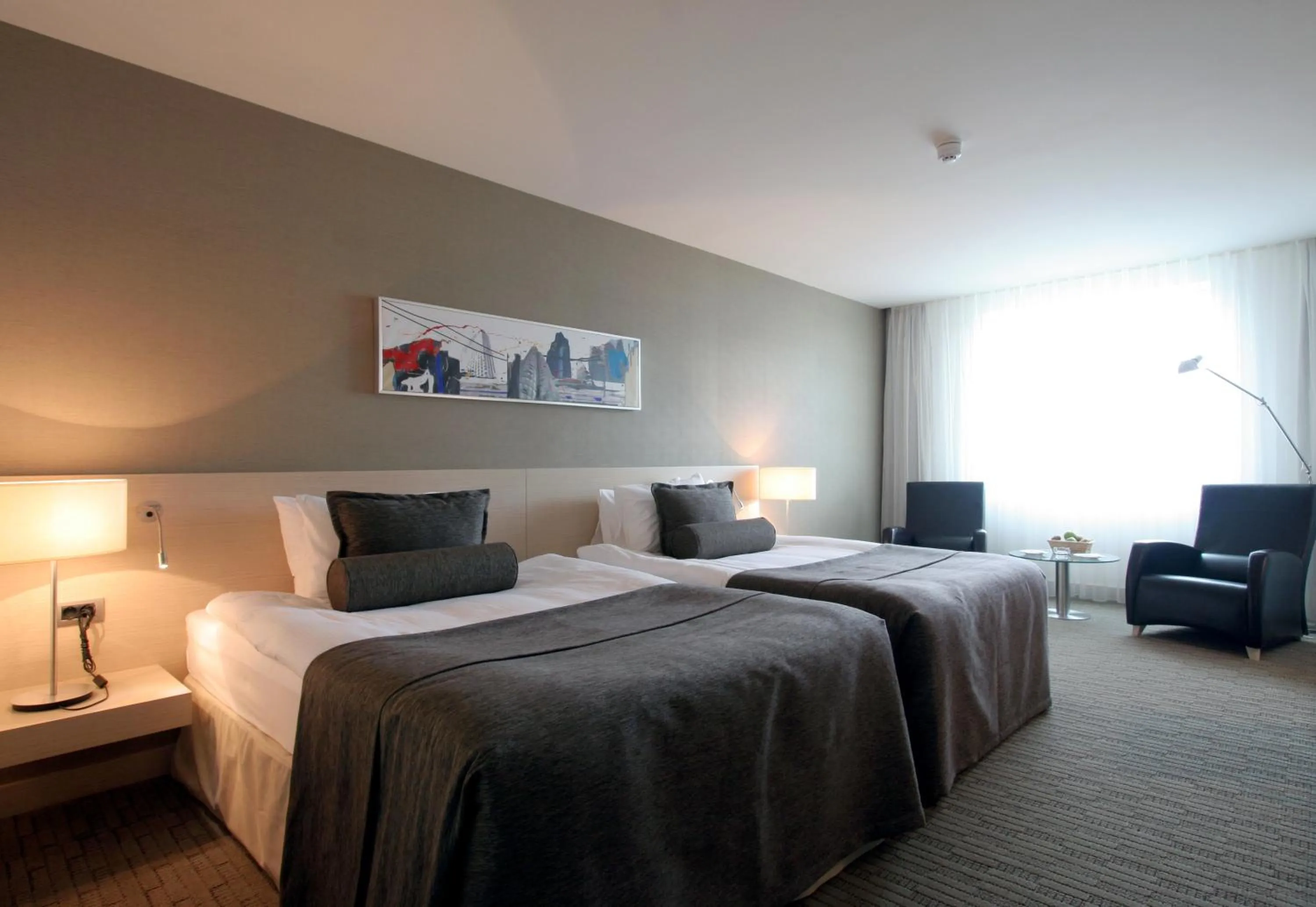 Bed in CPAnkara Hotel