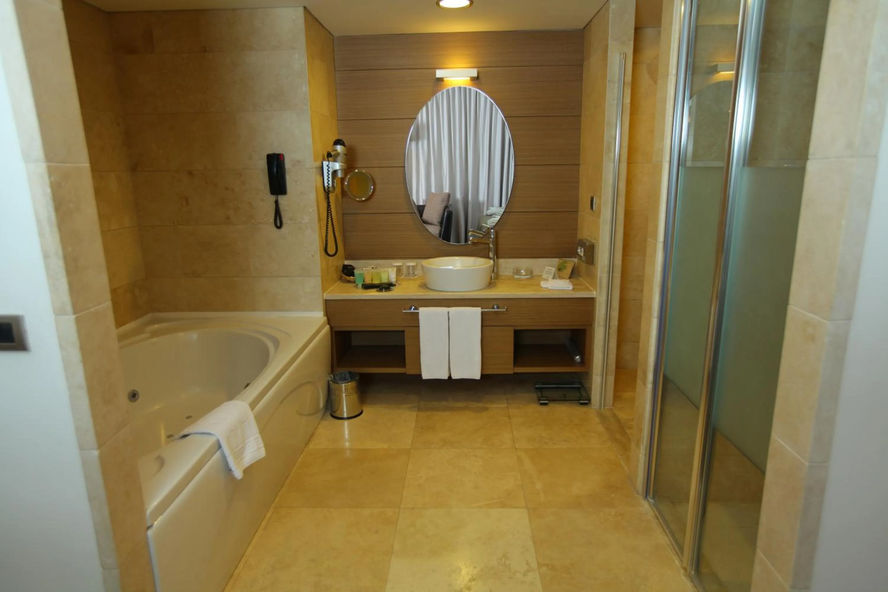 Bathroom in CPAnkara Hotel