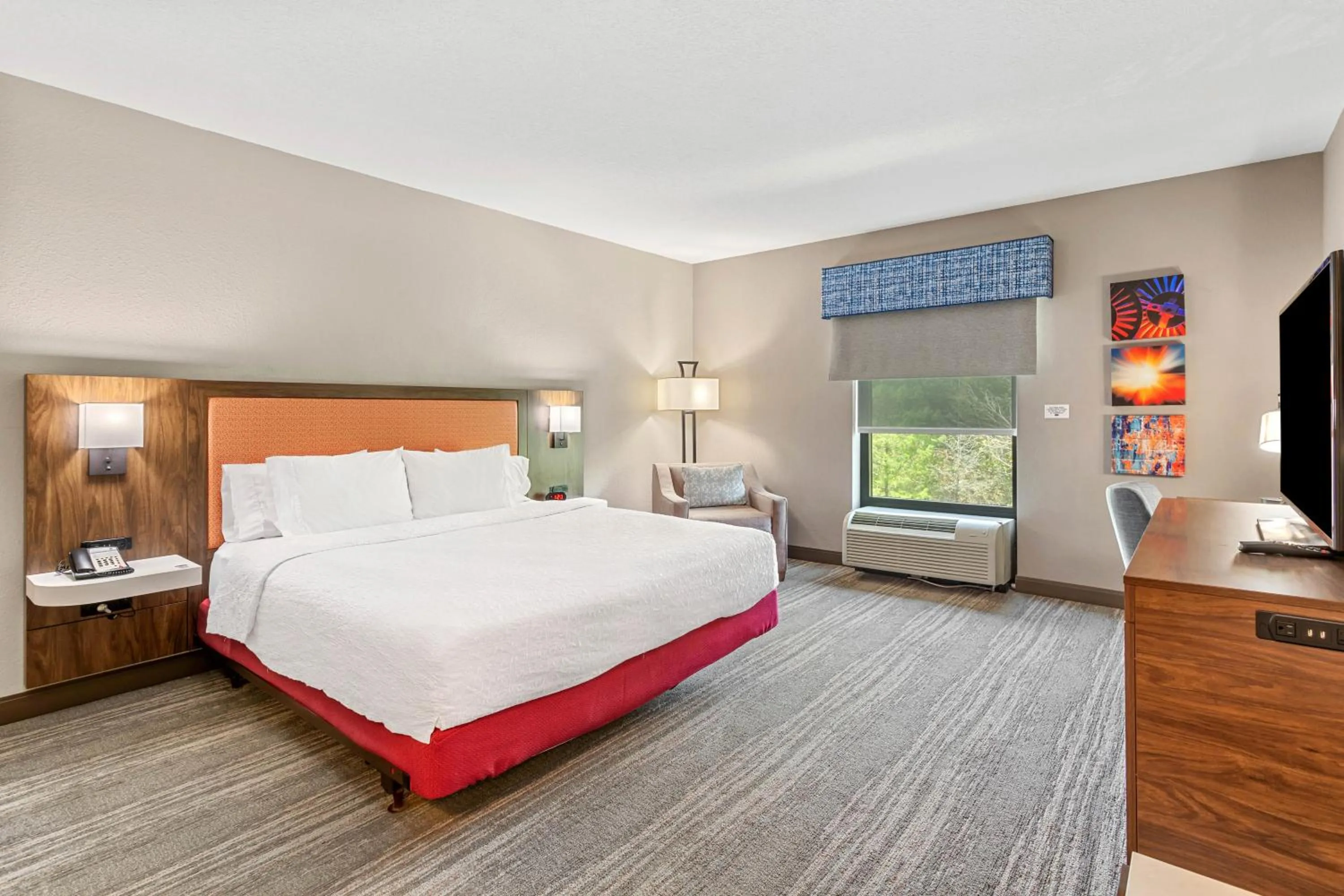Bedroom, Bed in Hampton Inn & Suites Orlando-Apopka