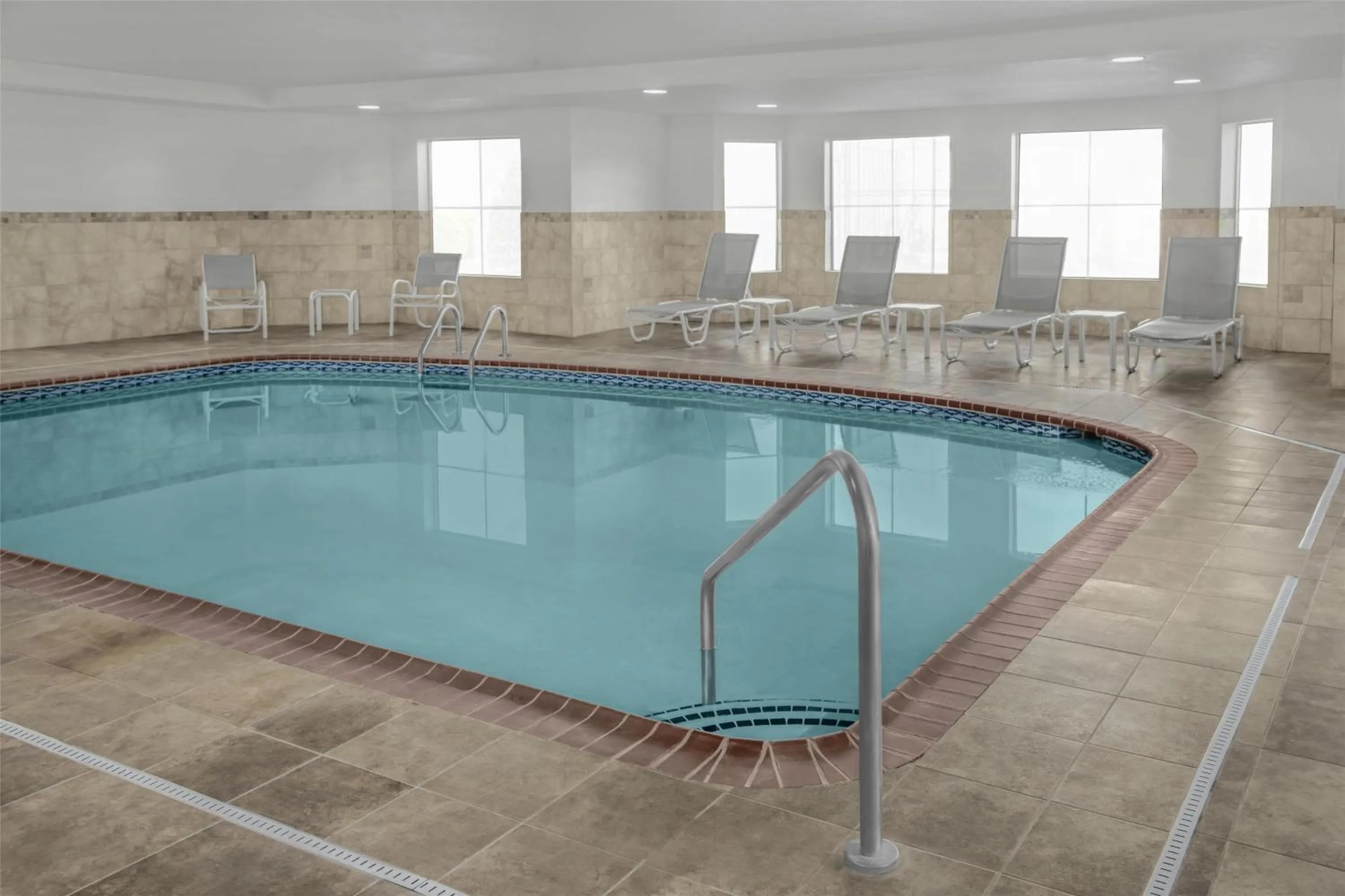 Pool view in Homewood Suites by Hilton Fayetteville