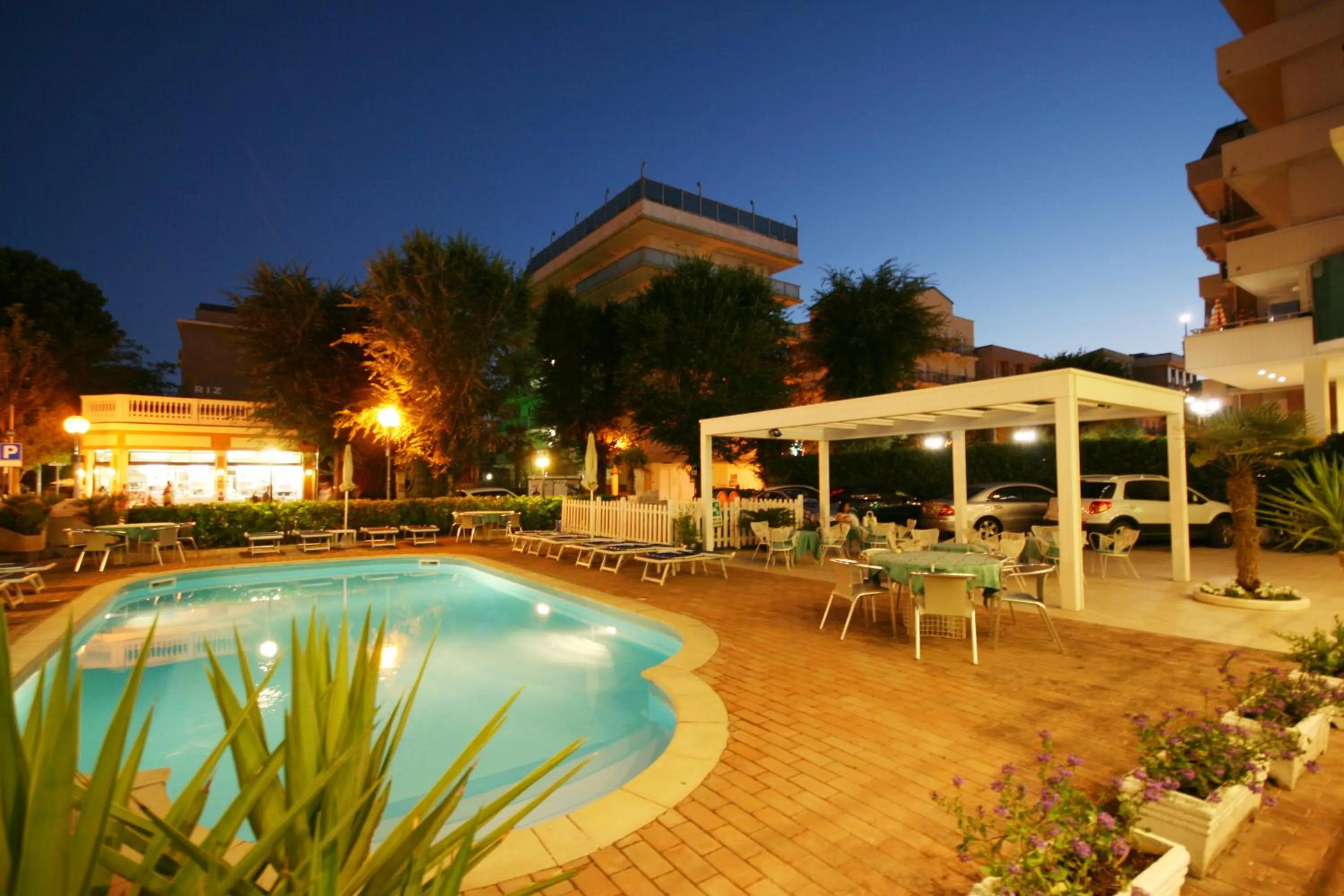 Swimming pool in Hotel Excelsior
