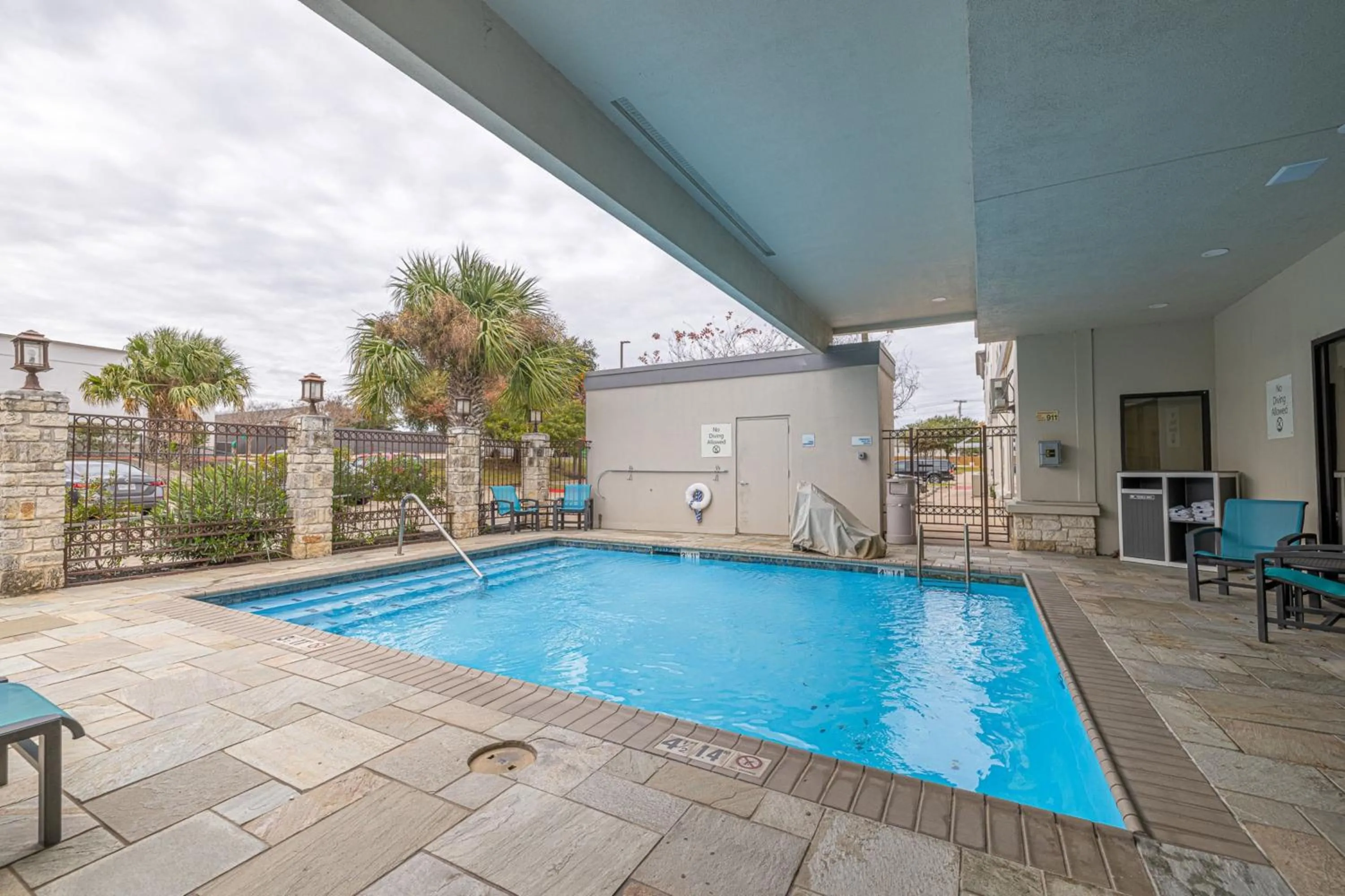 Swimming pool in Holiday Inn Express & Suites College Station by IHG