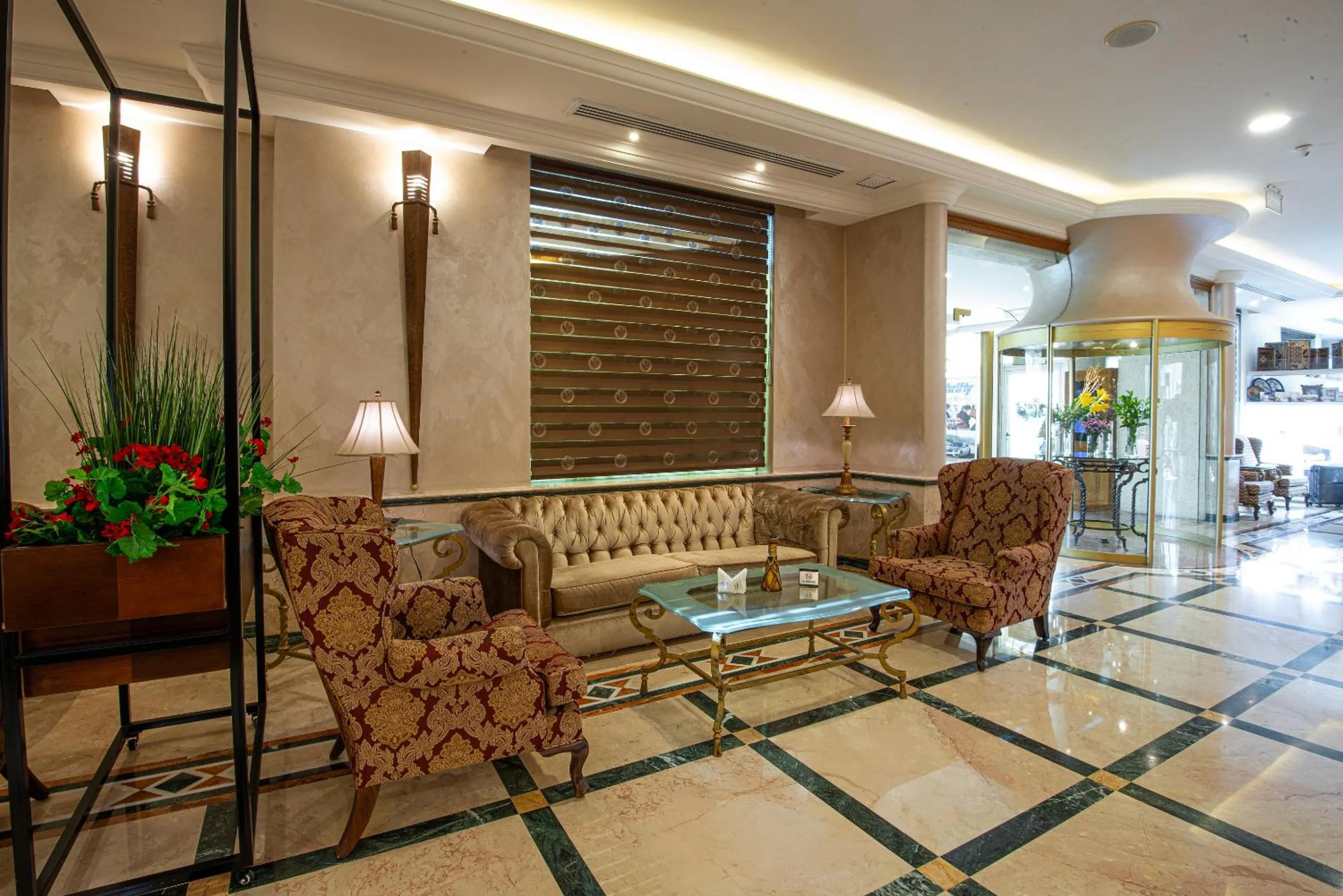 Lobby or reception in Bristol Hotel