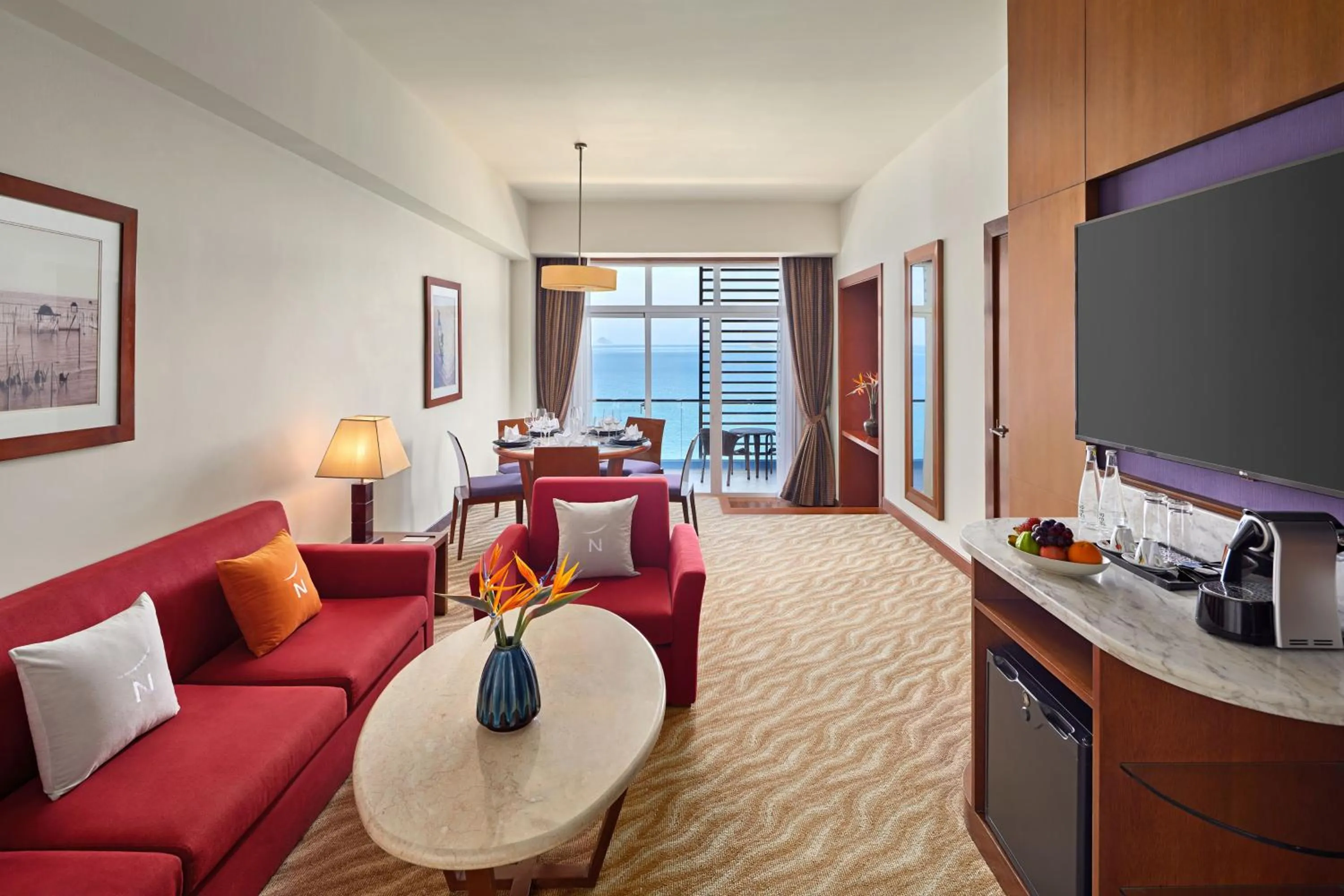 Living room in Novotel Nha Trang
