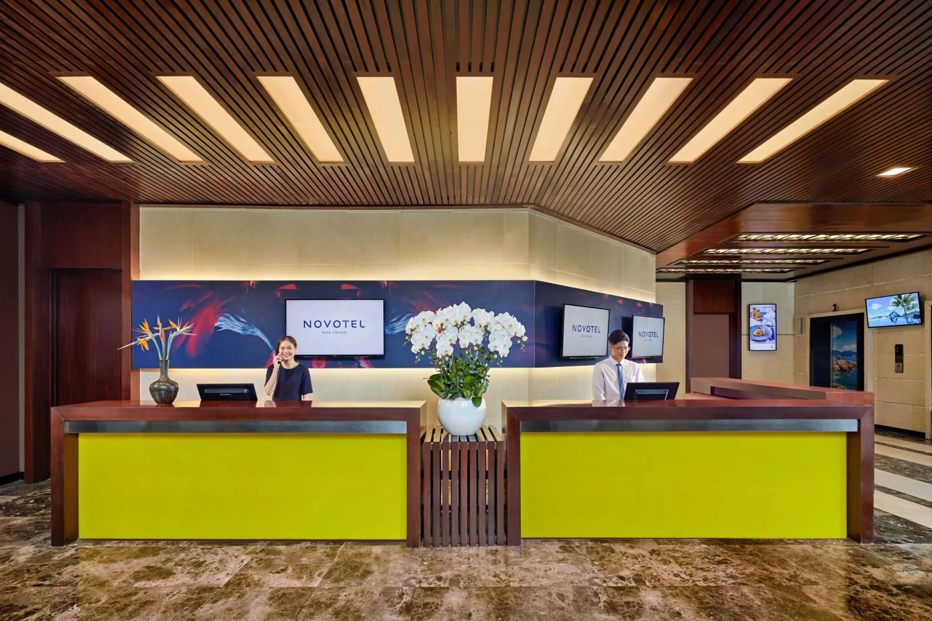 Lobby or reception in Novotel Nha Trang
