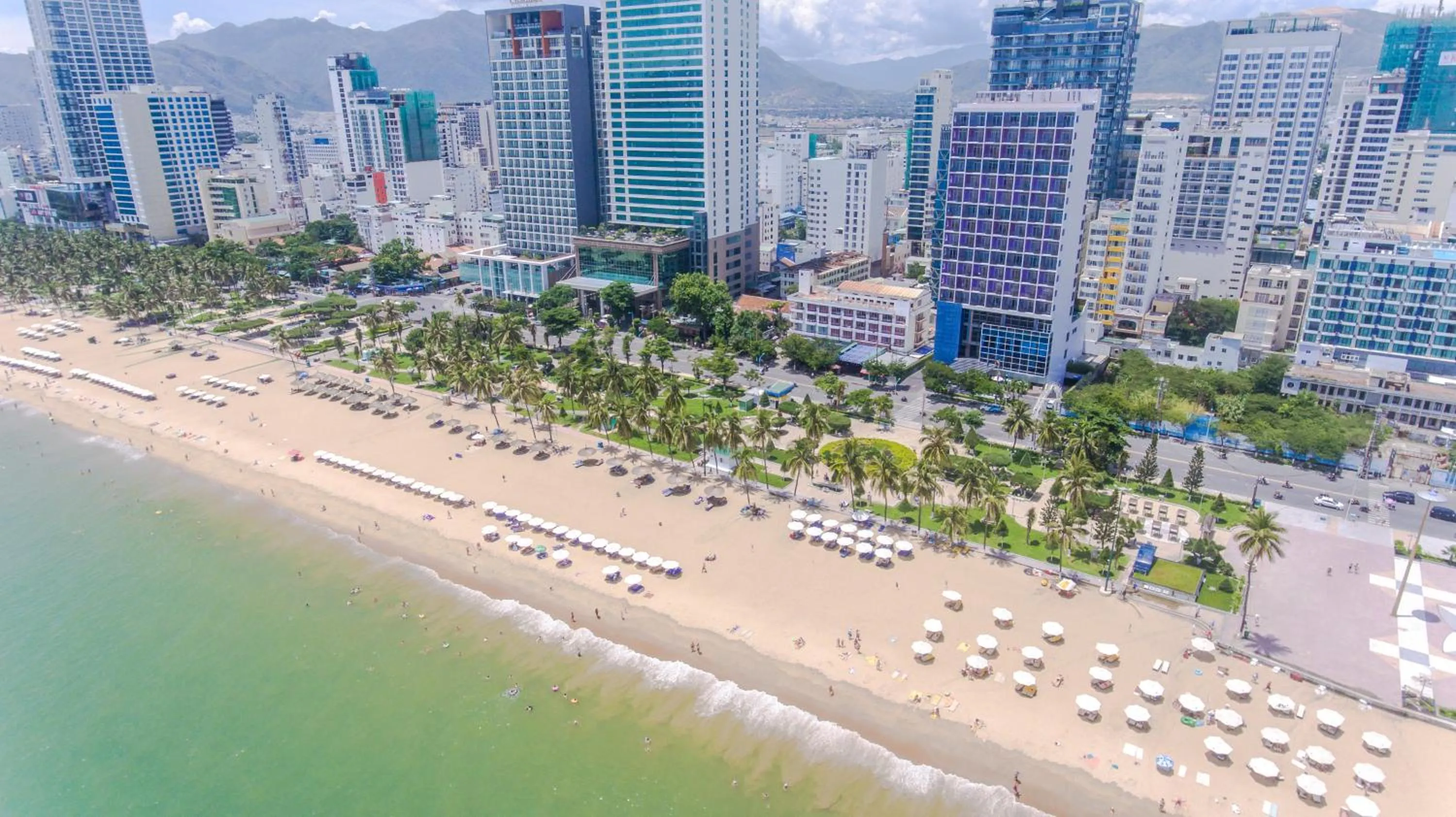 Bird's eye view in Novotel Nha Trang