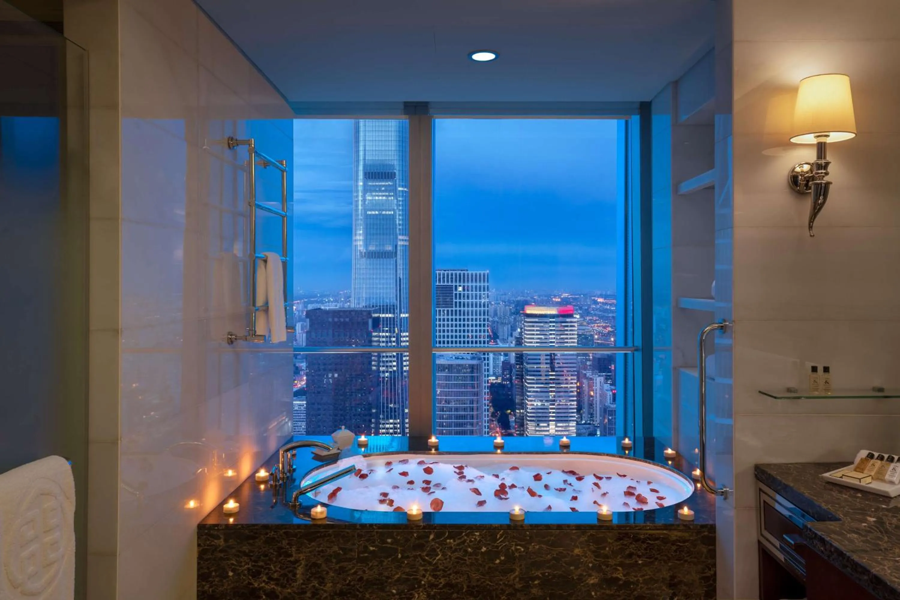 Bathroom in China World Summit Wing, Beijing