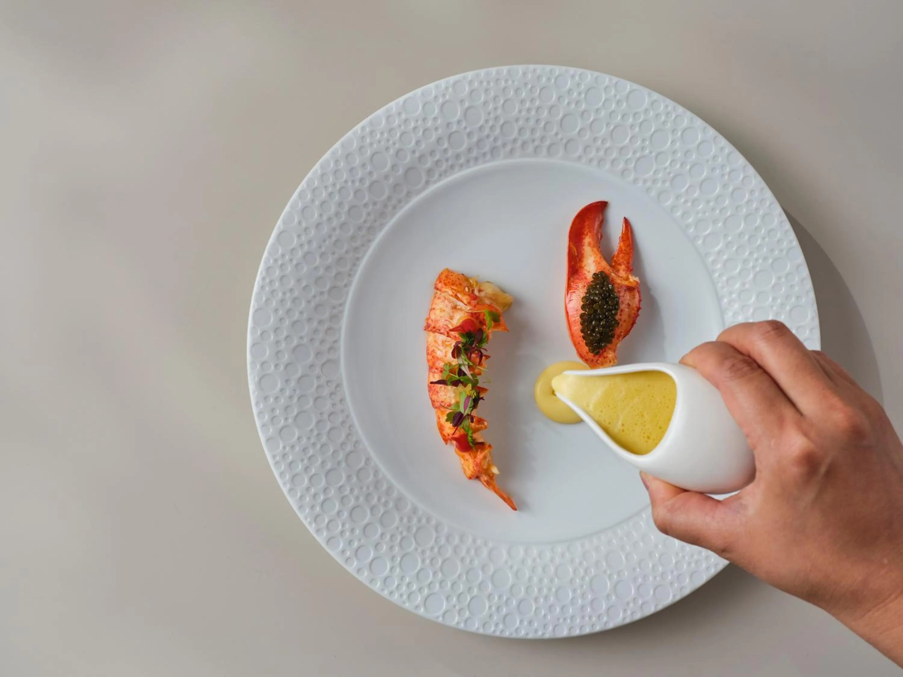 Food in China World Summit Wing, Beijing