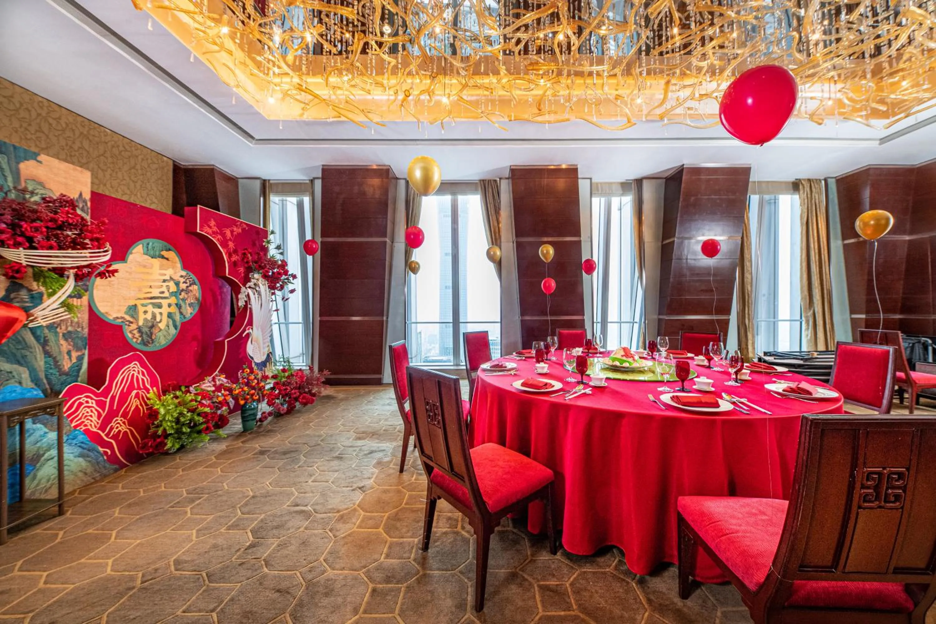 Meeting/conference room in China World Summit Wing, Beijing