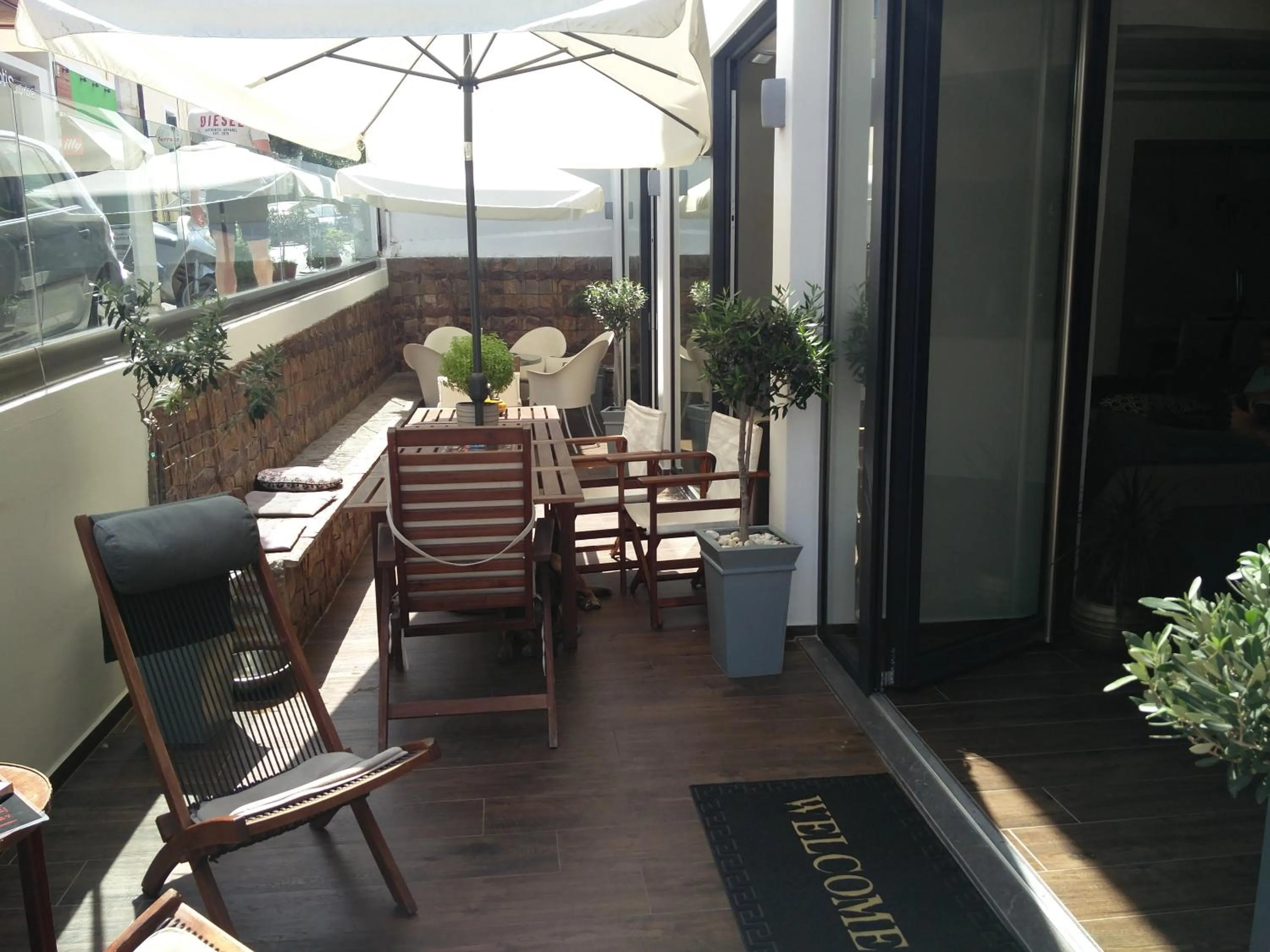 Balcony/Terrace in New York Hotel