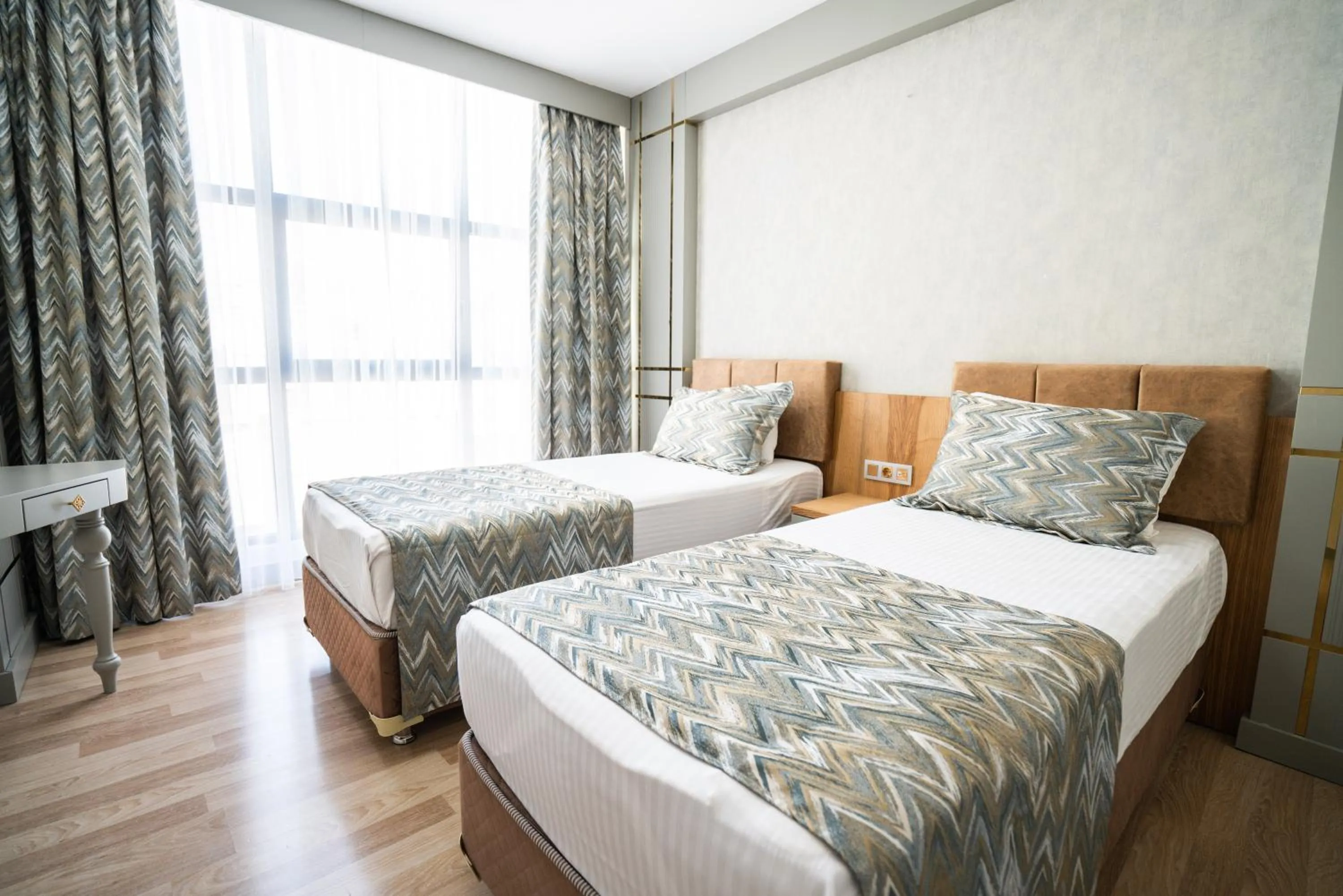 Bed in Lion City Hotel Kizilay