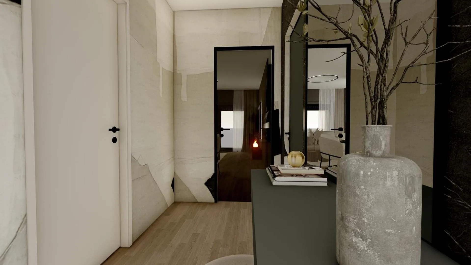 Facade/entrance in Villa M