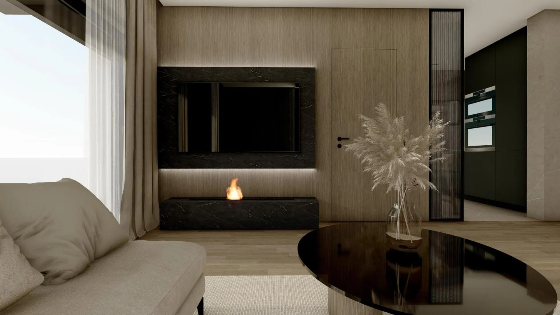 Communal lounge/ TV room in Villa M