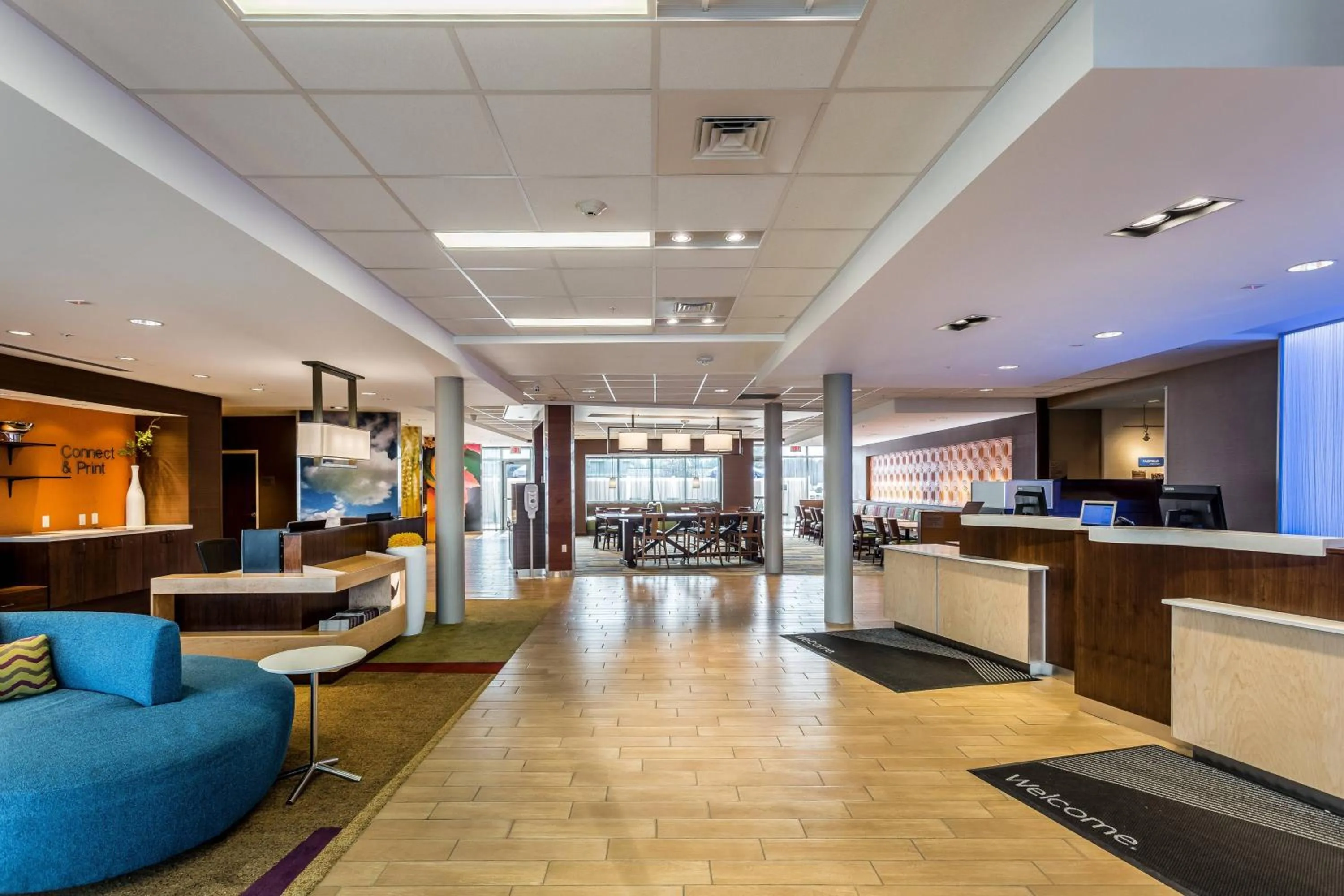 Lobby or reception in Fairfield Inn & Suites by Marriott Butte
