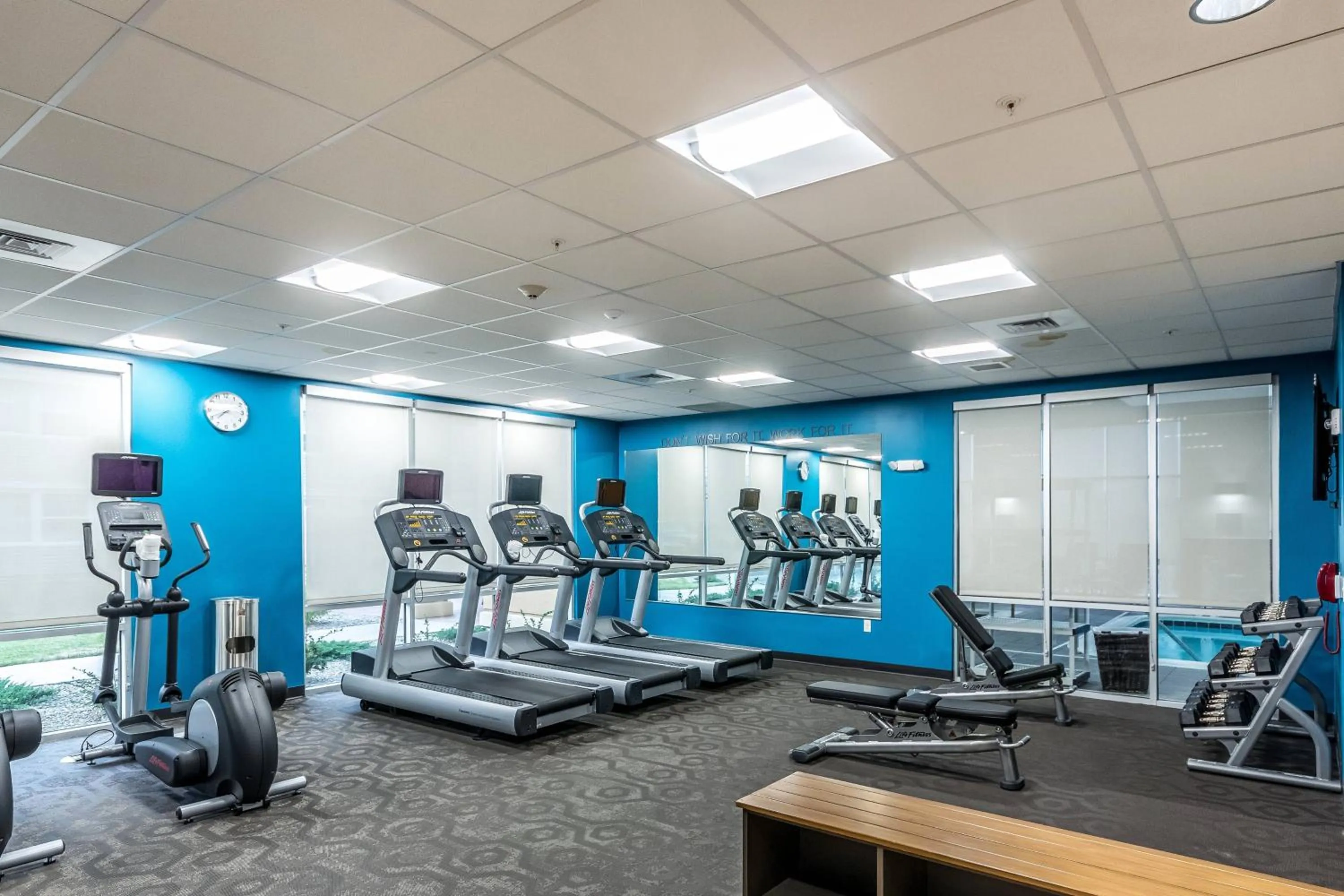 Fitness centre/facilities in Fairfield Inn & Suites by Marriott Butte