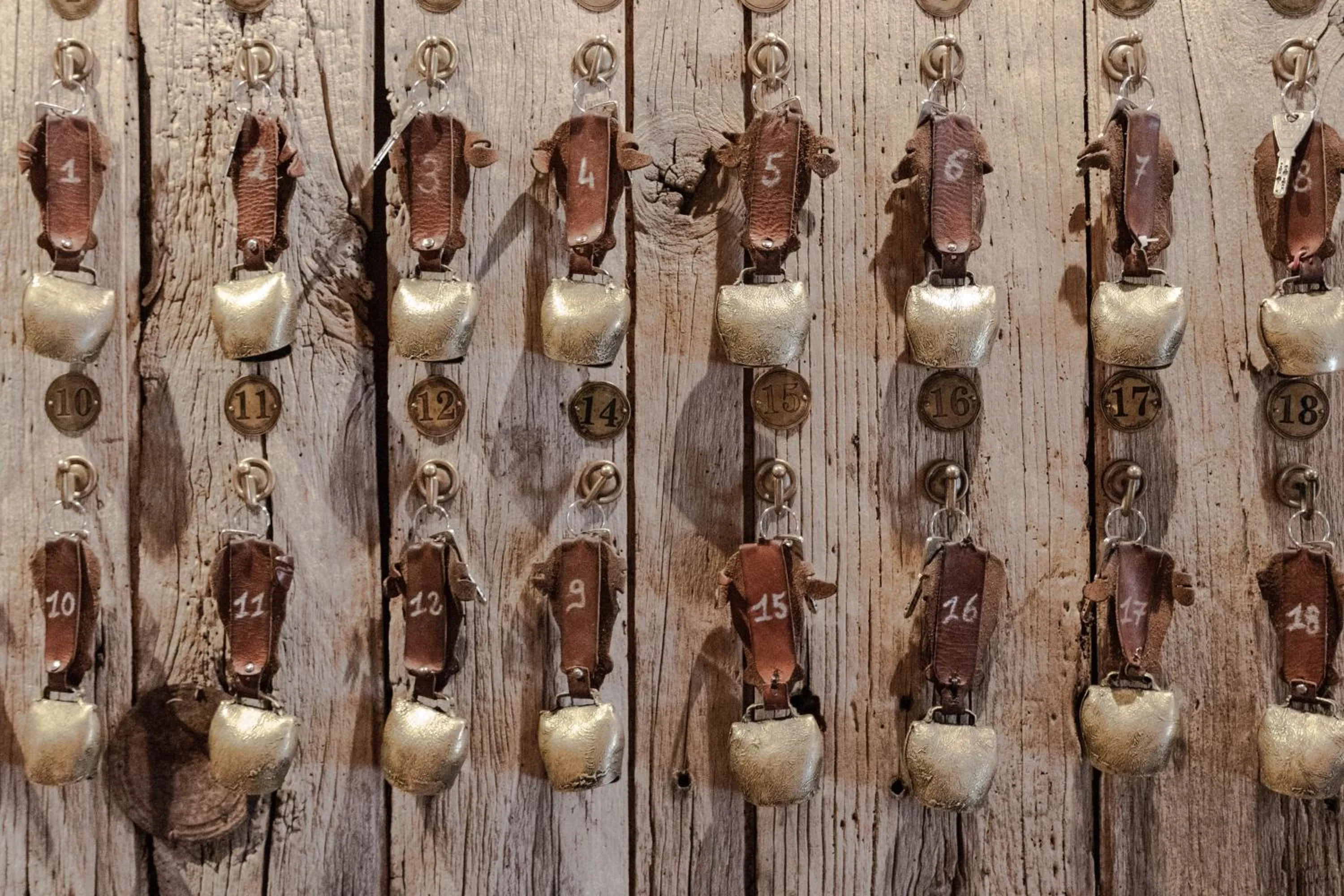 Decorative detail in Hotel L'Etable