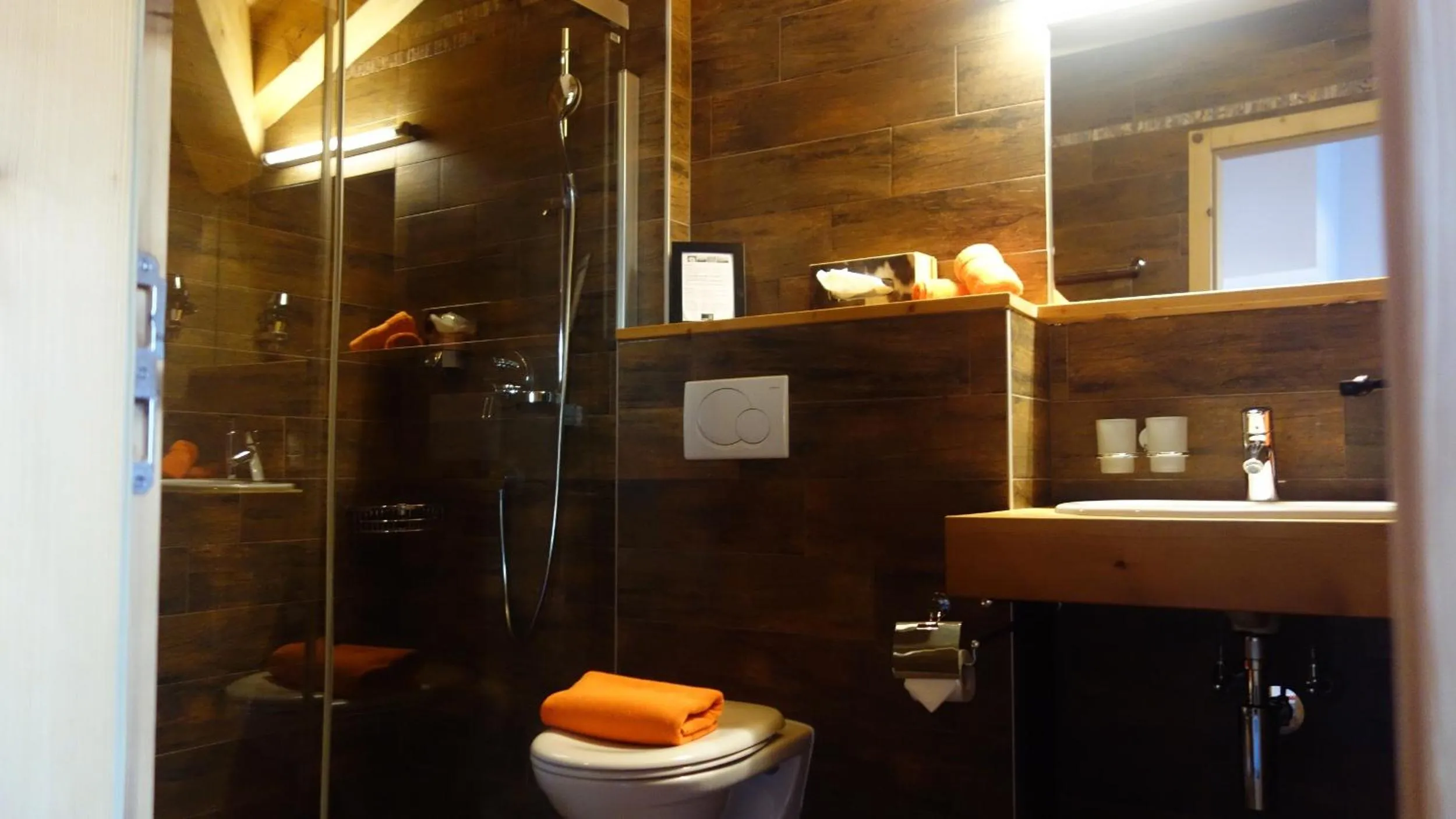 Bathroom in Hotel L'Etable