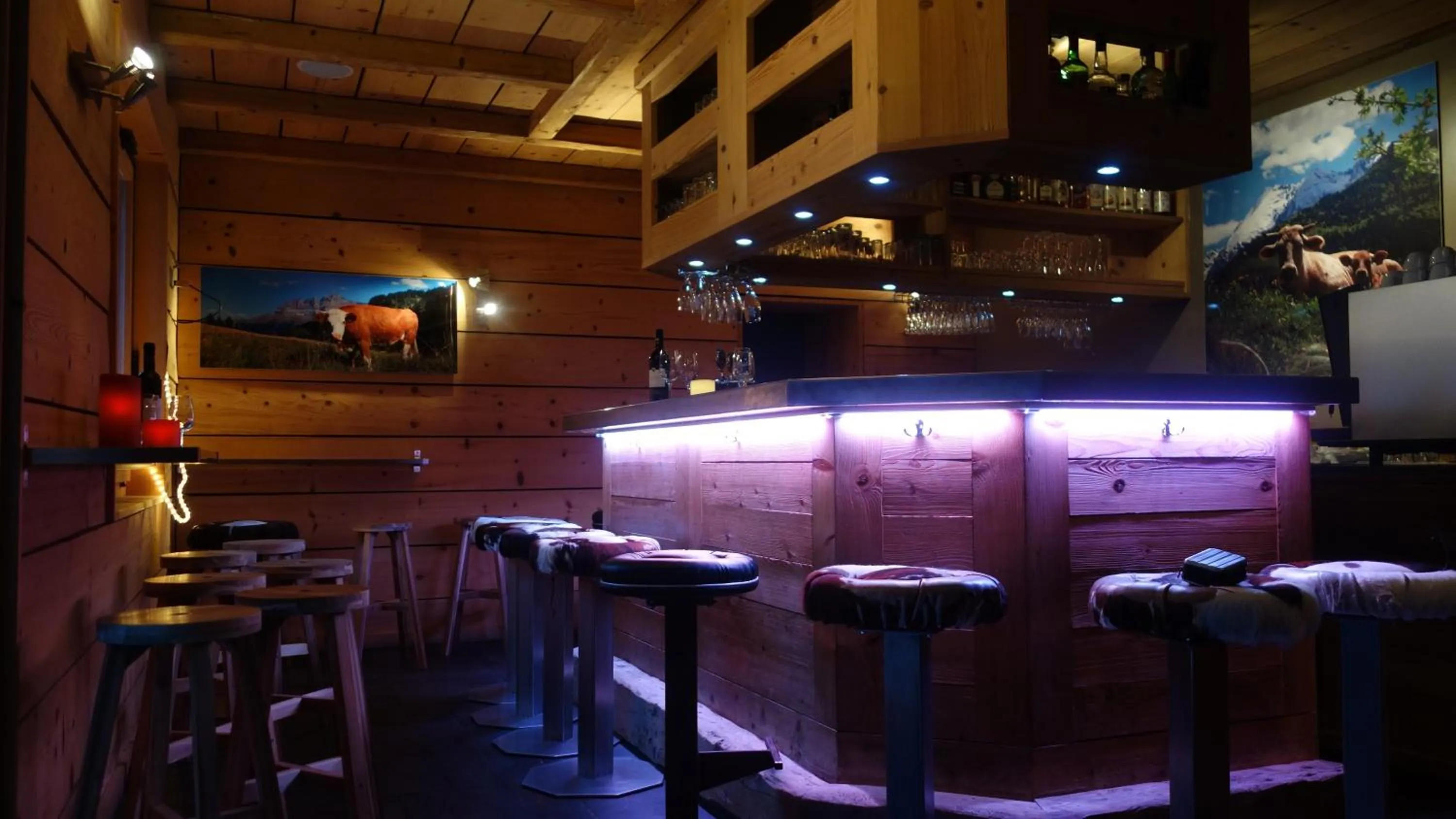 Lounge or bar in Hotel L'Etable