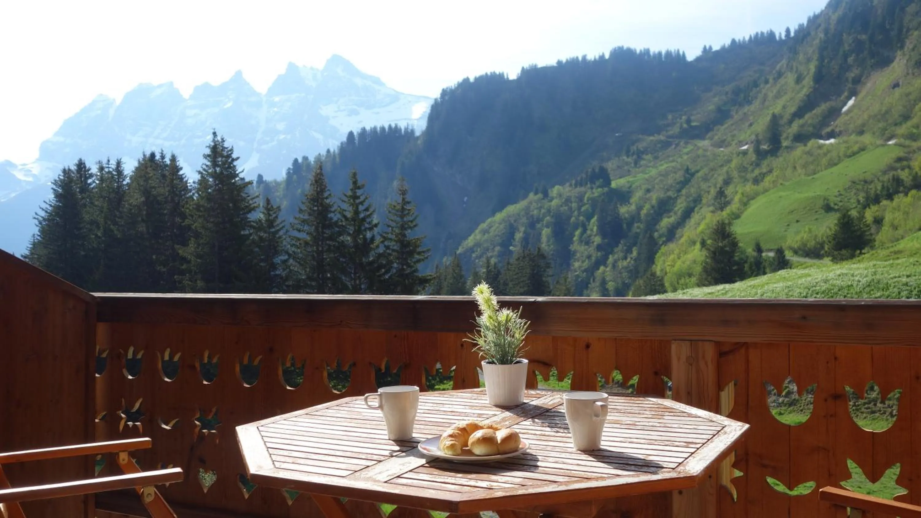 Mountain view in Hotel L'Etable