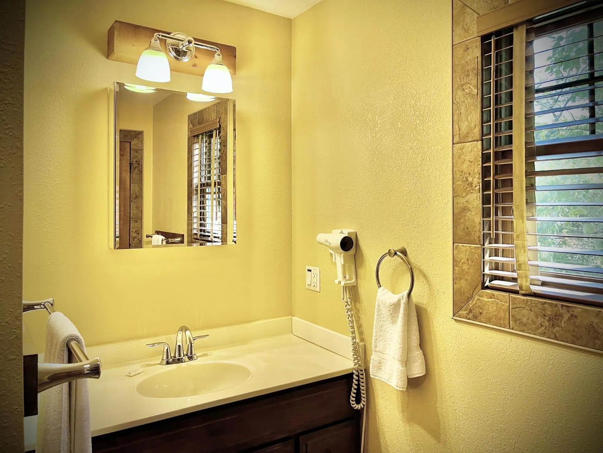 Bathroom in Marble Mountain Chalet