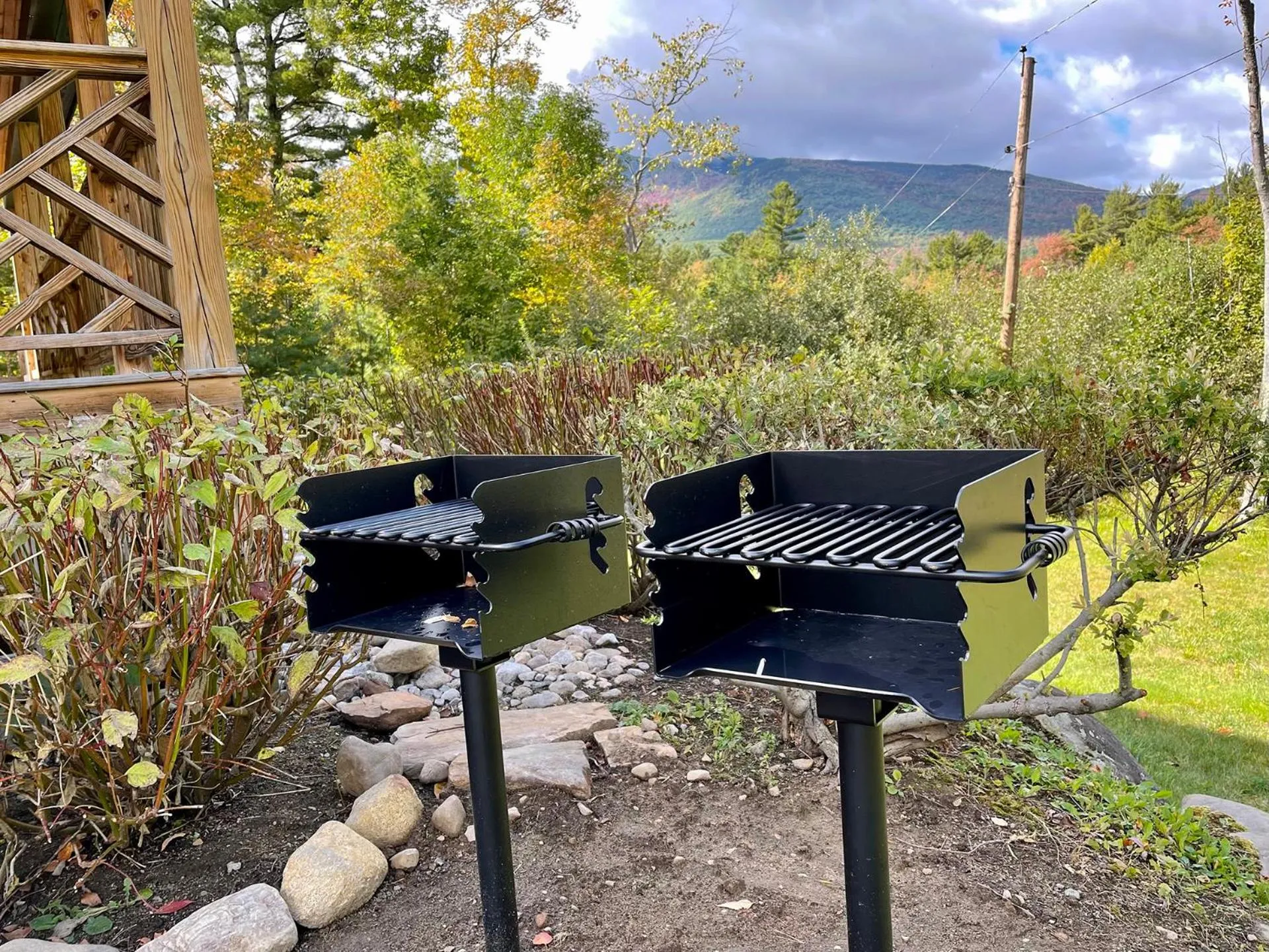 BBQ facilities in Marble Mountain Chalet