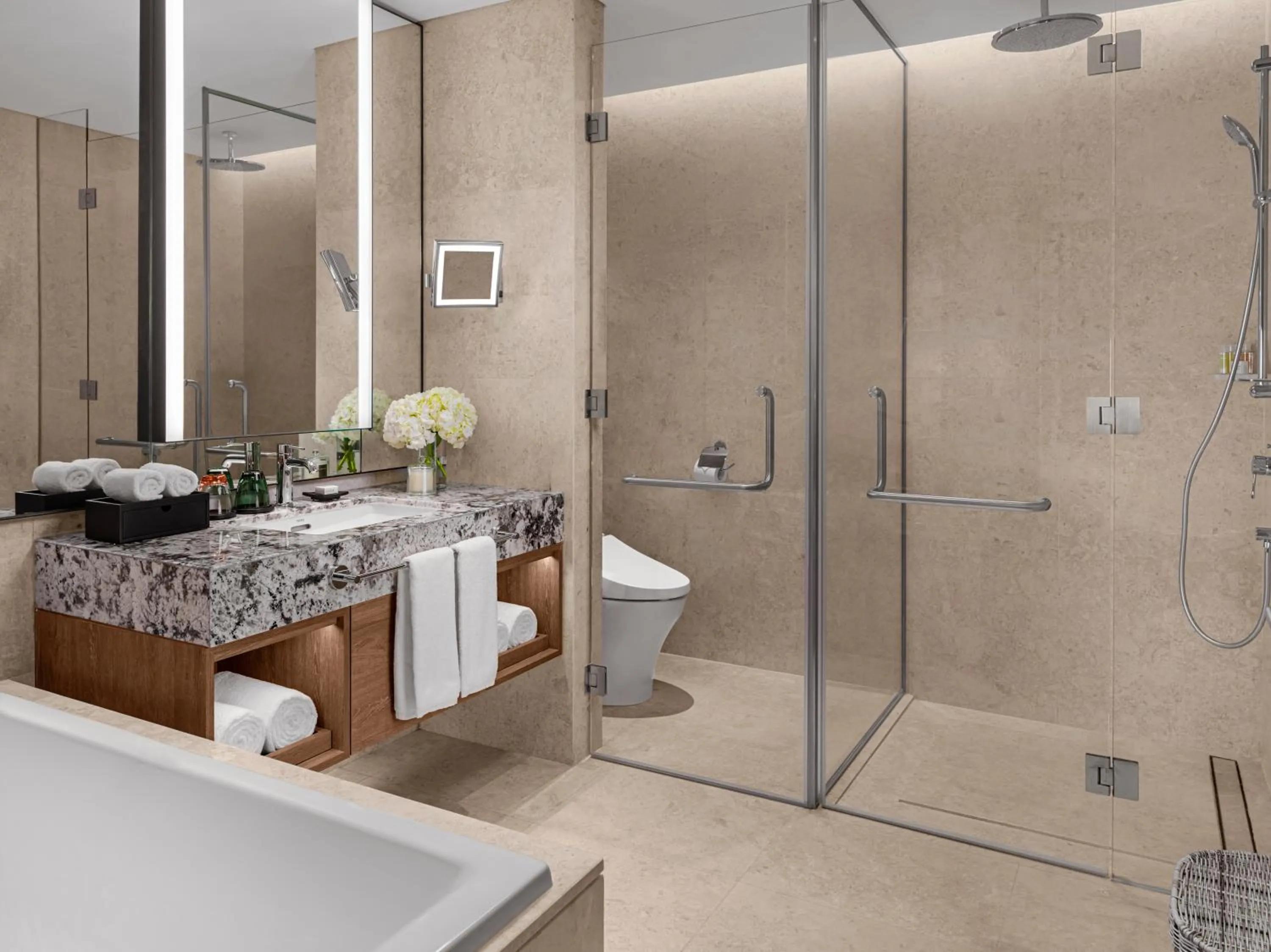 Bathroom in Fraser Suites Hanoi