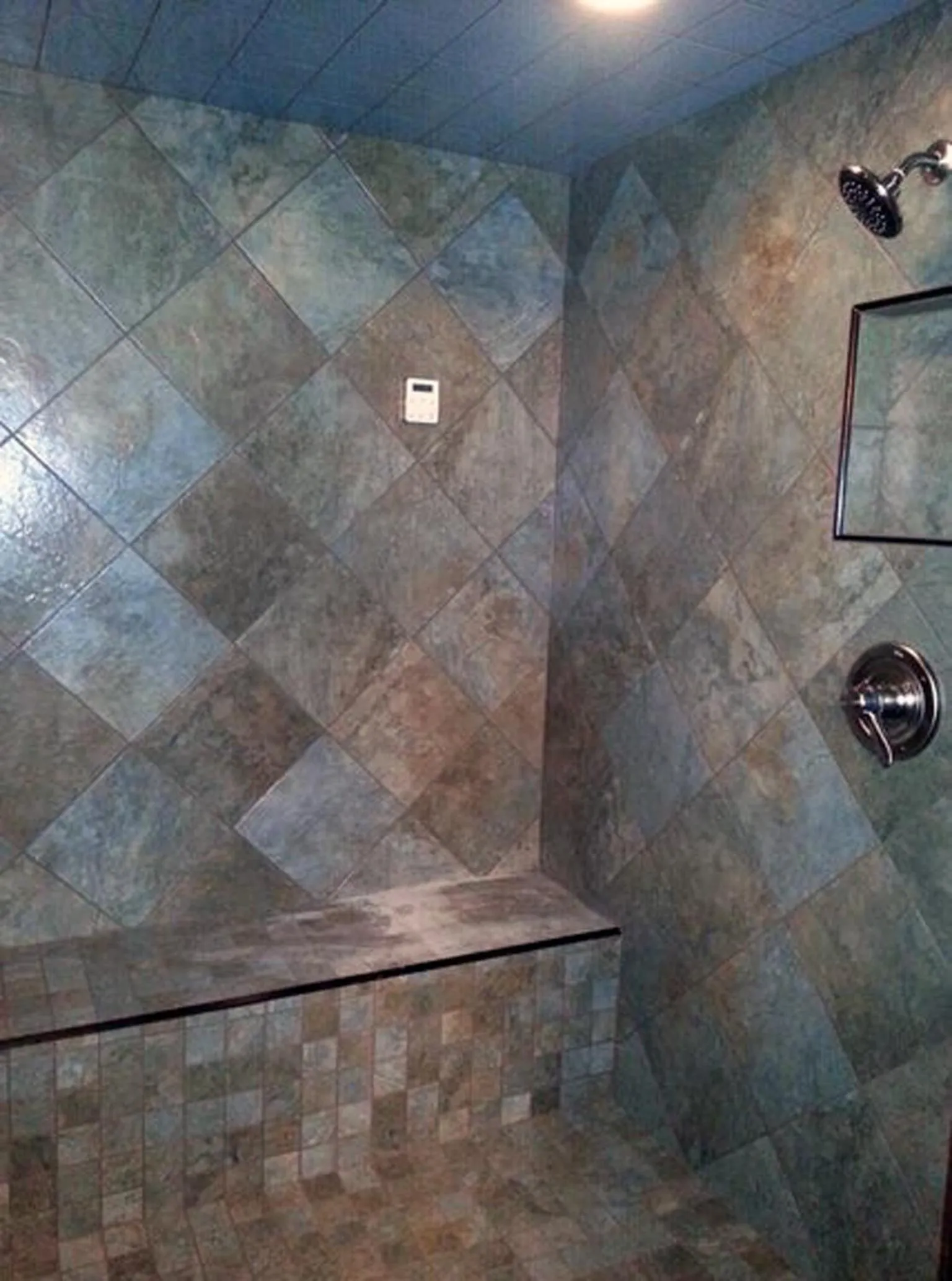 Shower in Whiteface Mountain Chalet