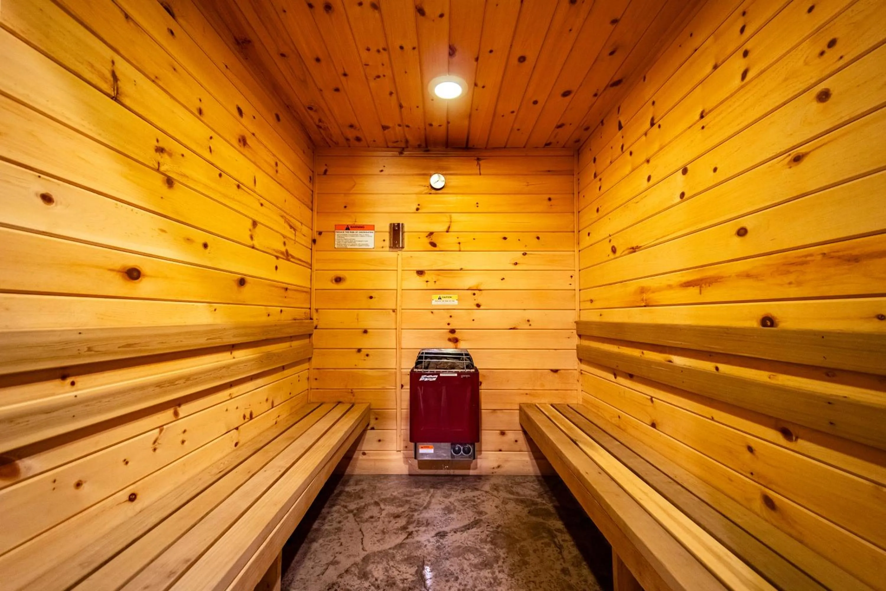 Sauna in Whiteface Mountain Chalet
