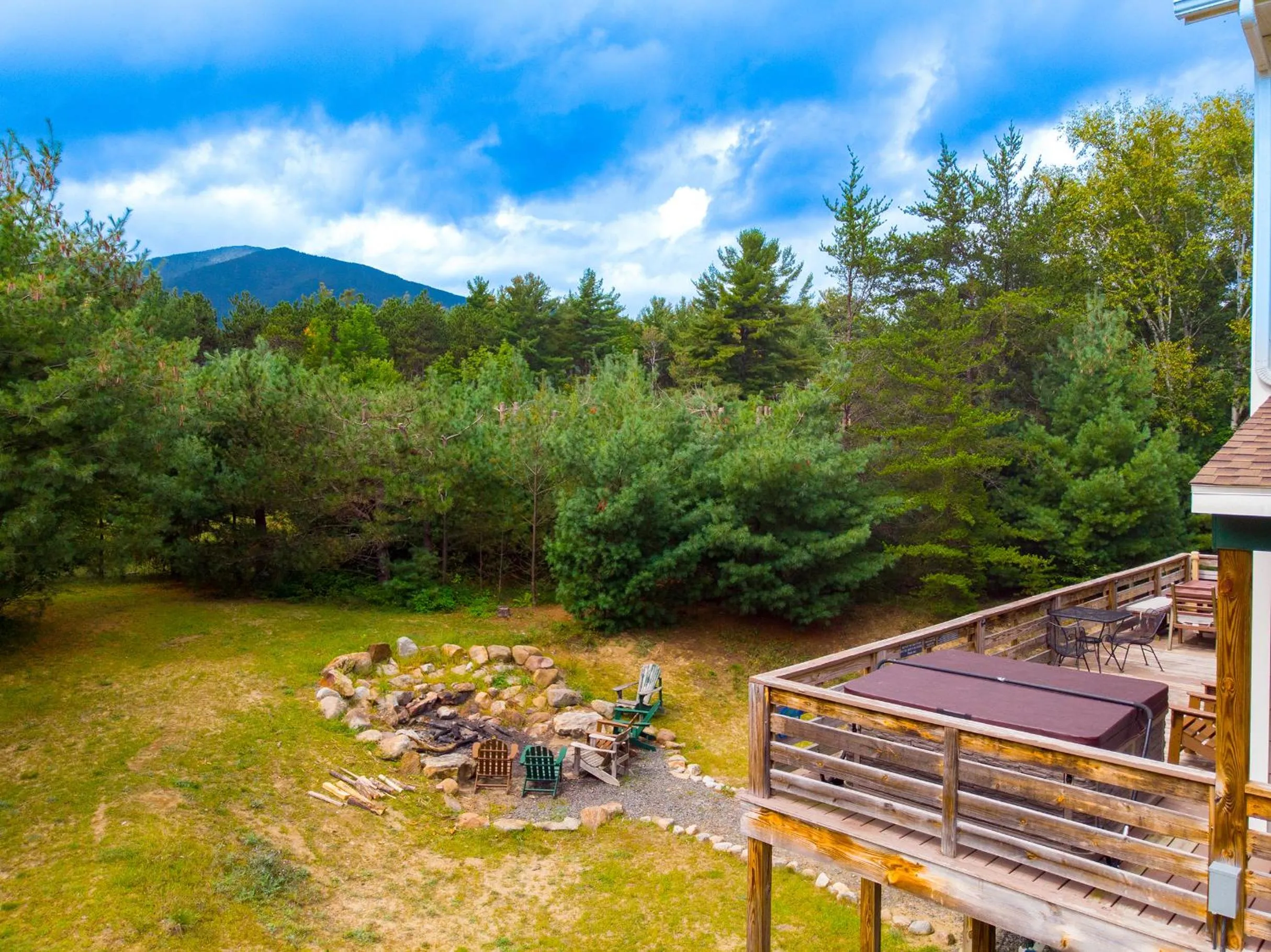 Garden in Whiteface Mountain Chalet