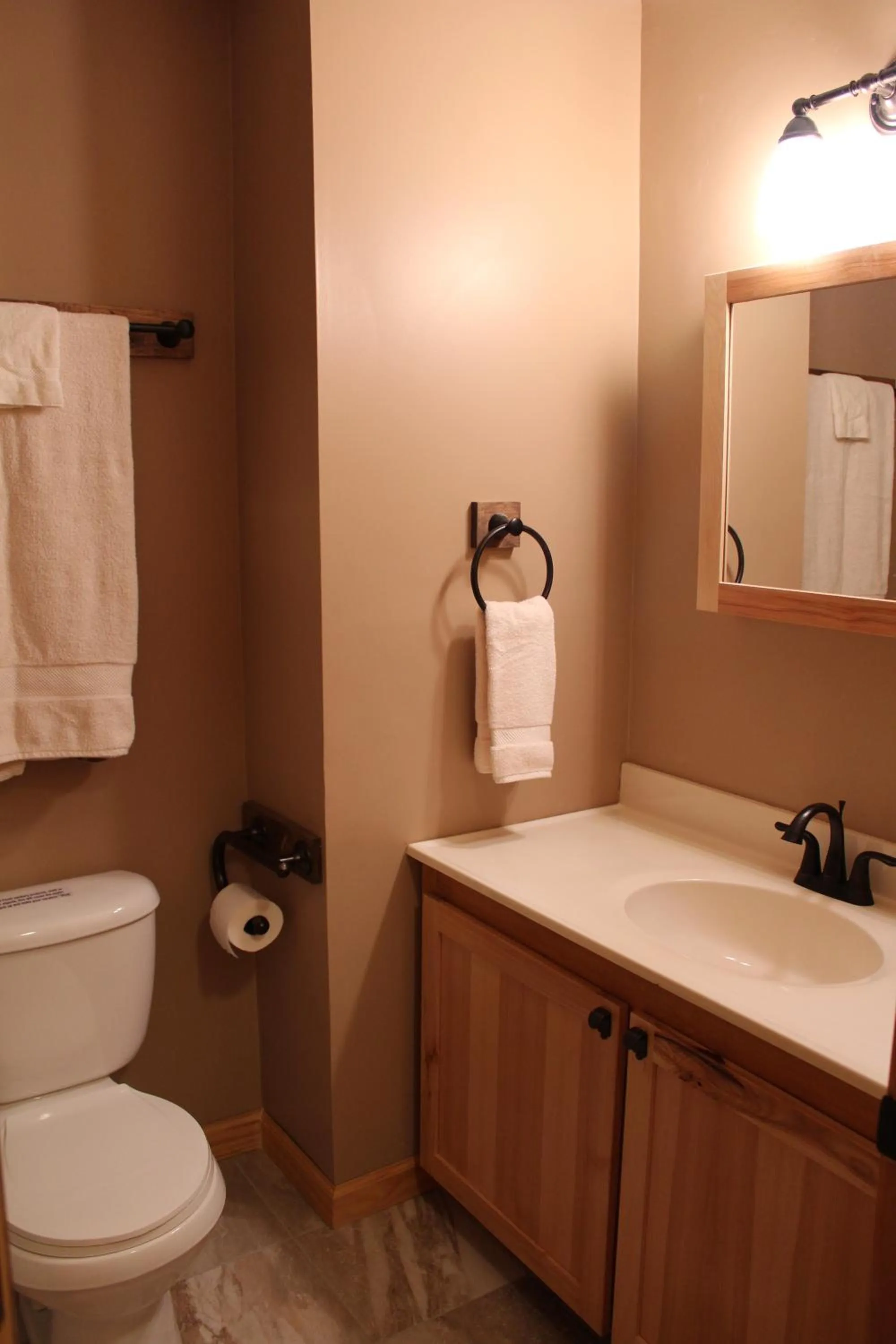 Toilet in Esther Mountain Chalet