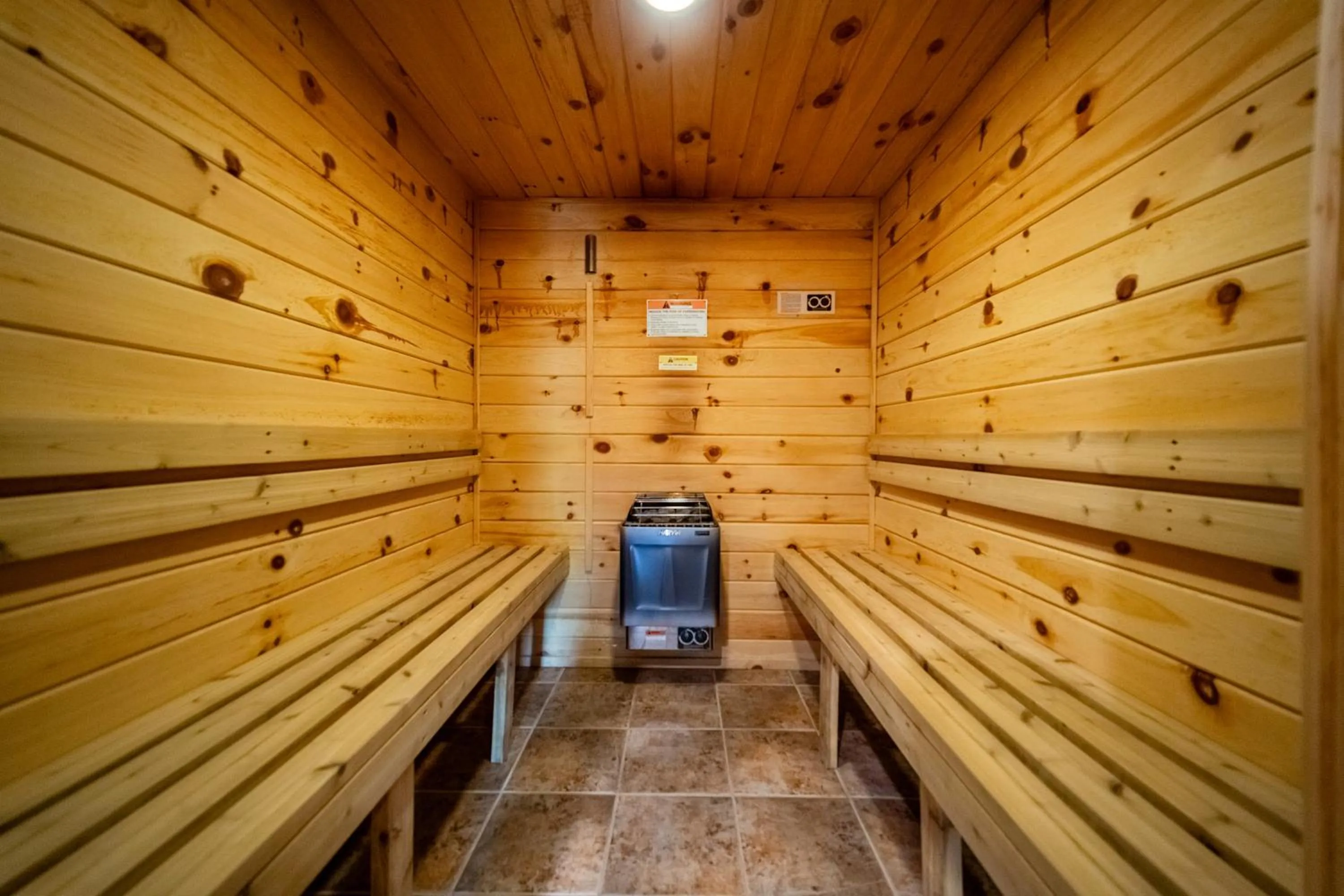 Sauna in Lookout Mountain Chalet