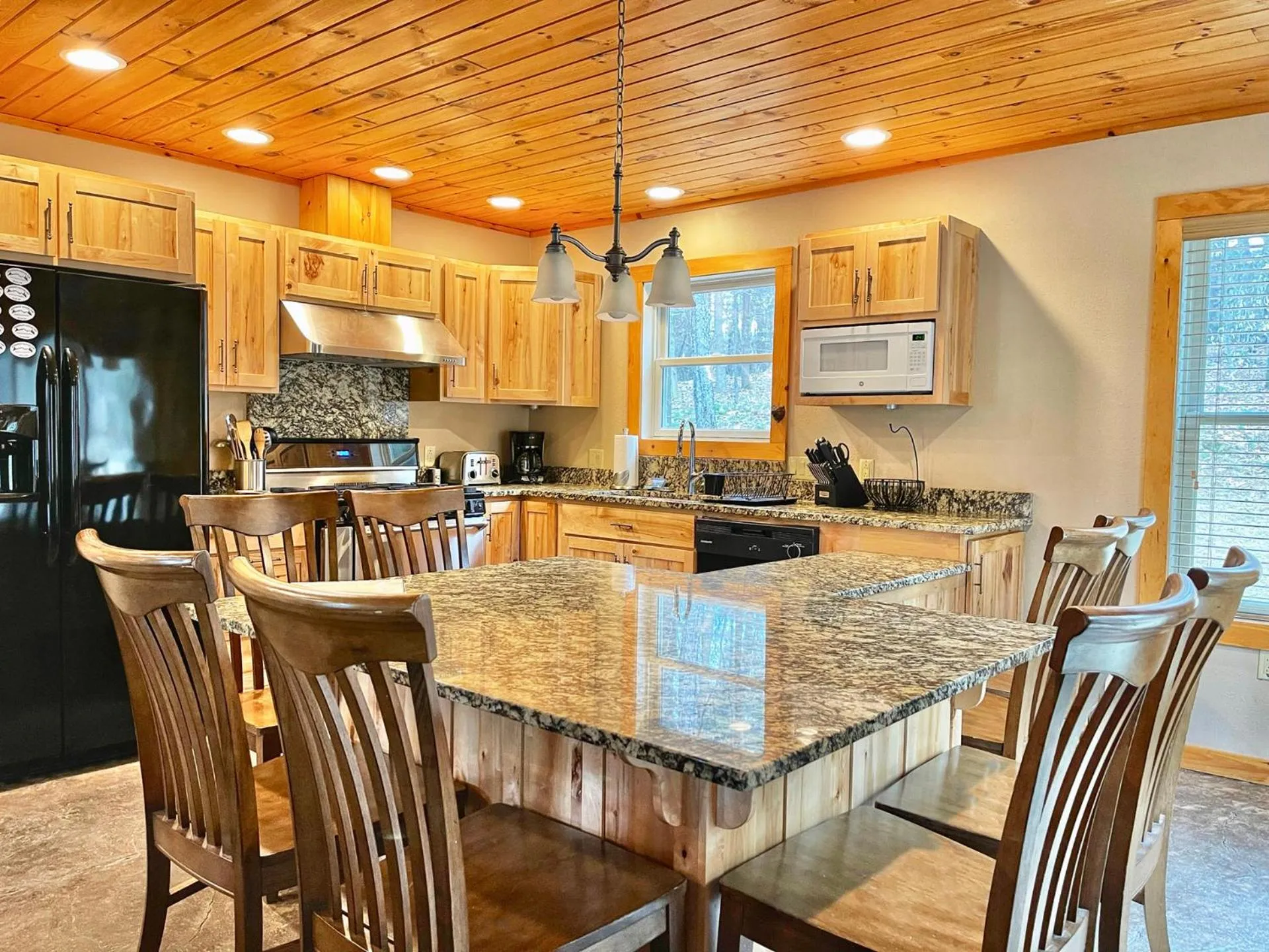 kitchen in Cascade Mountain Chalet