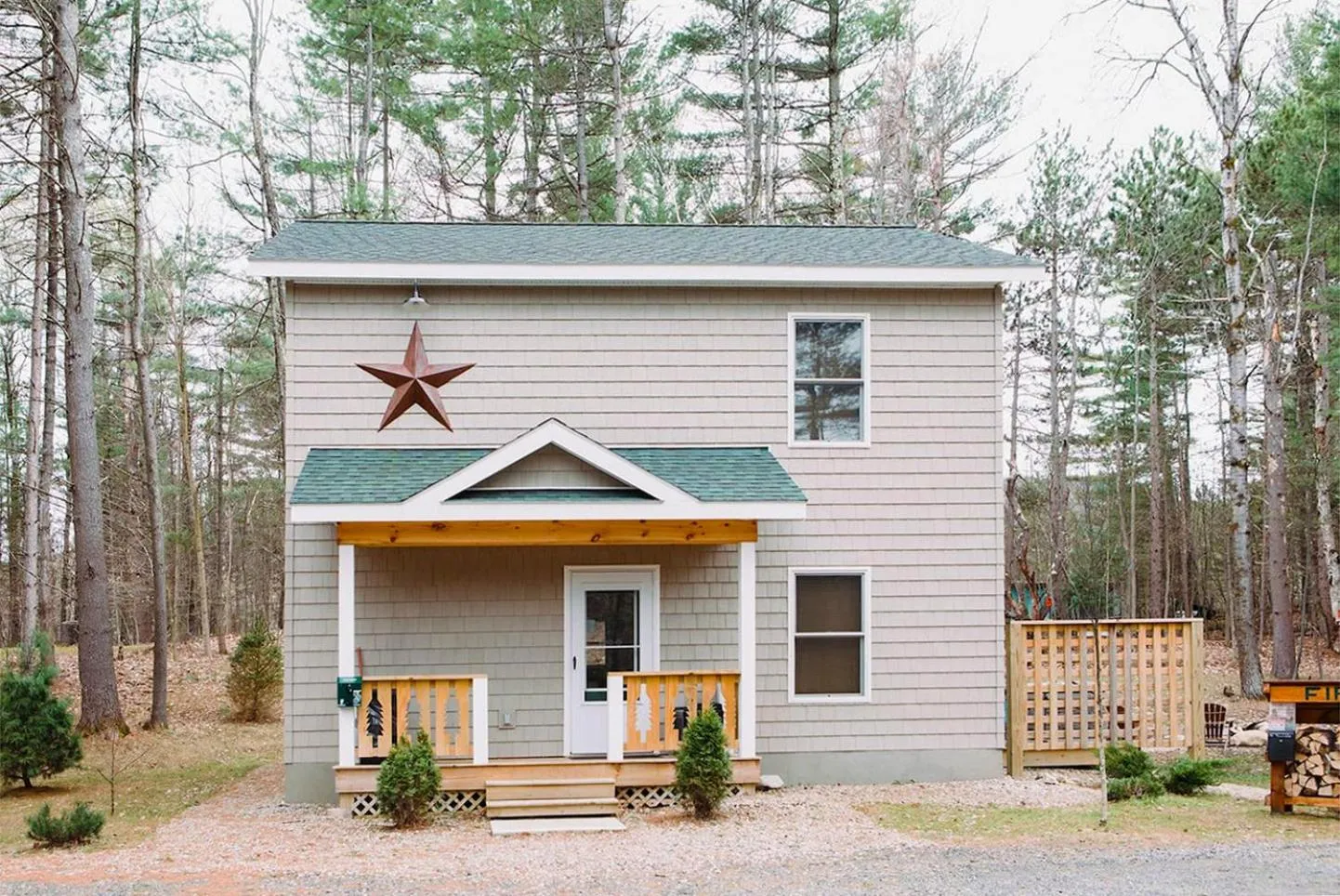 Balcony/Terrace in Cascade Mountain Chalet