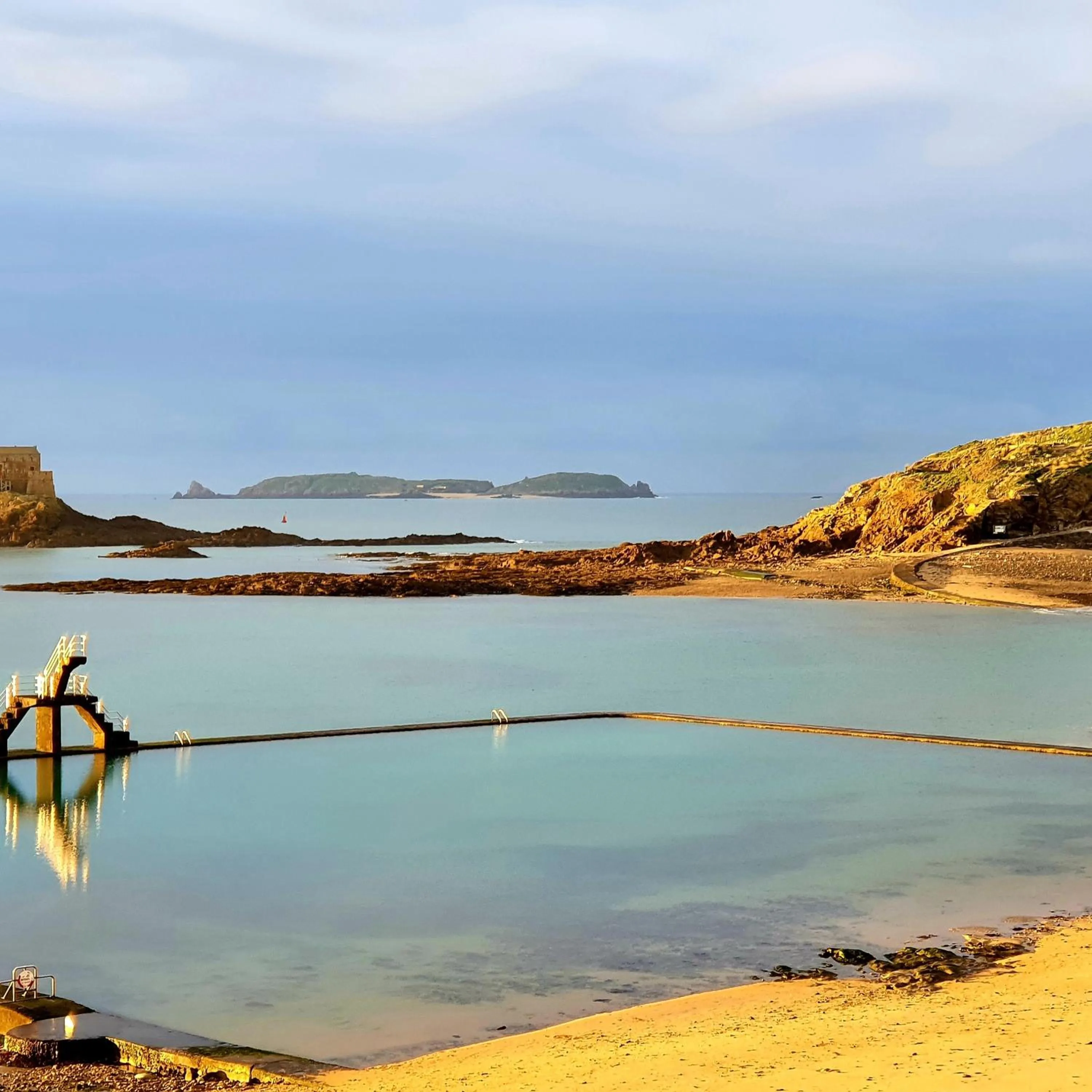 Sea view in Hôtel France et Chateaubriand