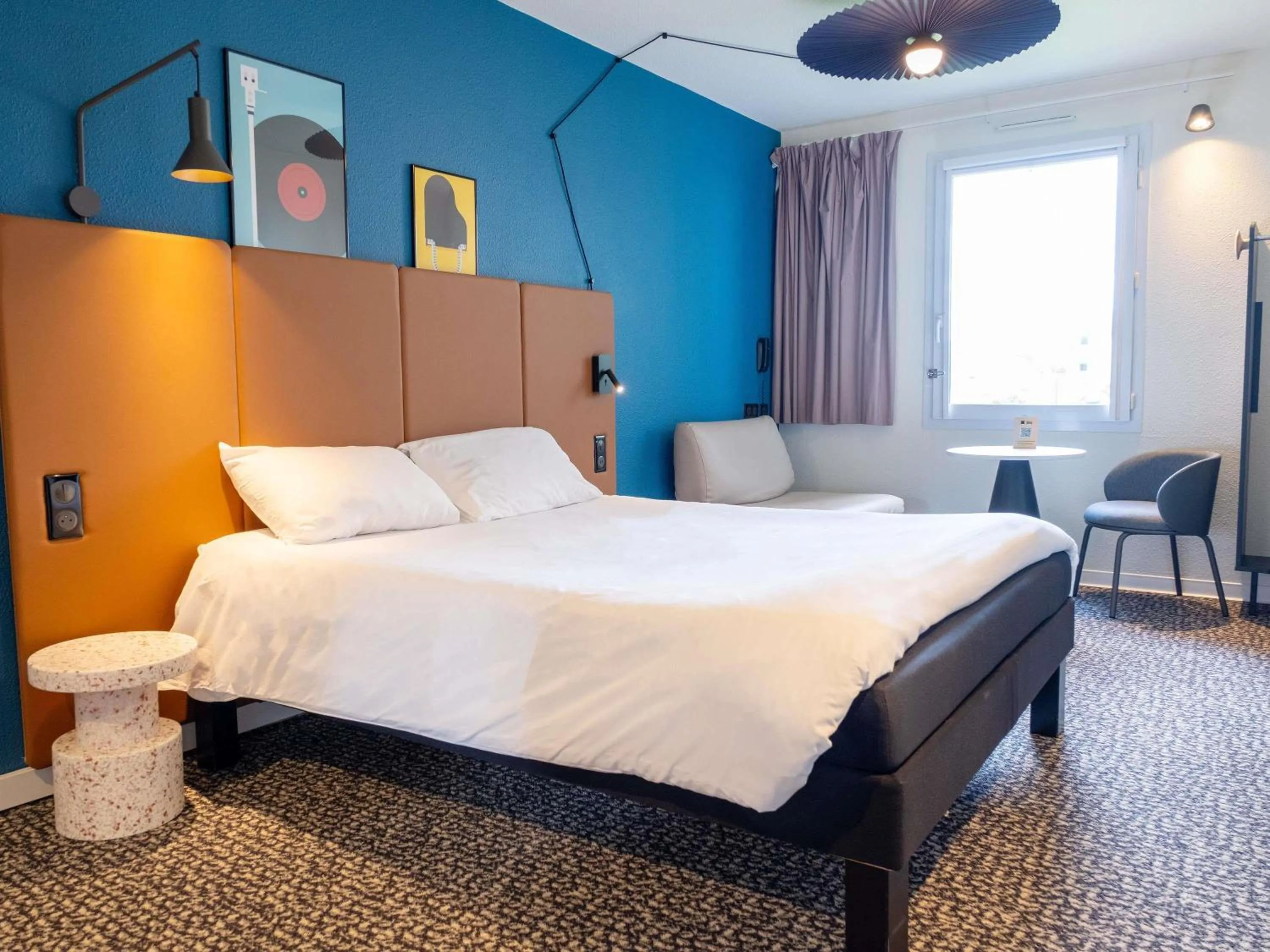 Bedroom, Bed in Ibis Avranches Baie du Mont-Saint-Michel