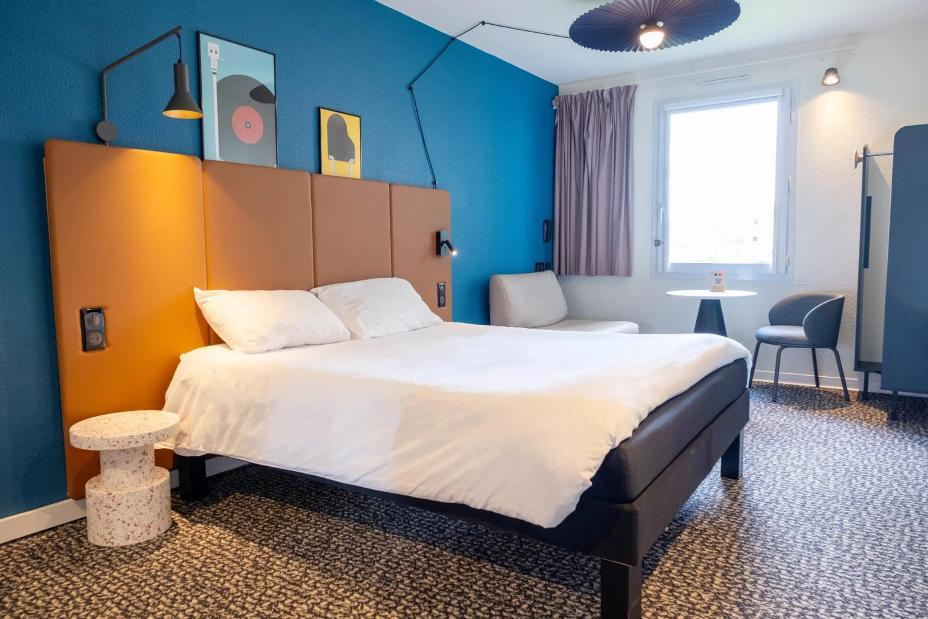 Bedroom, Bed in Ibis Avranches Baie du Mont-Saint-Michel