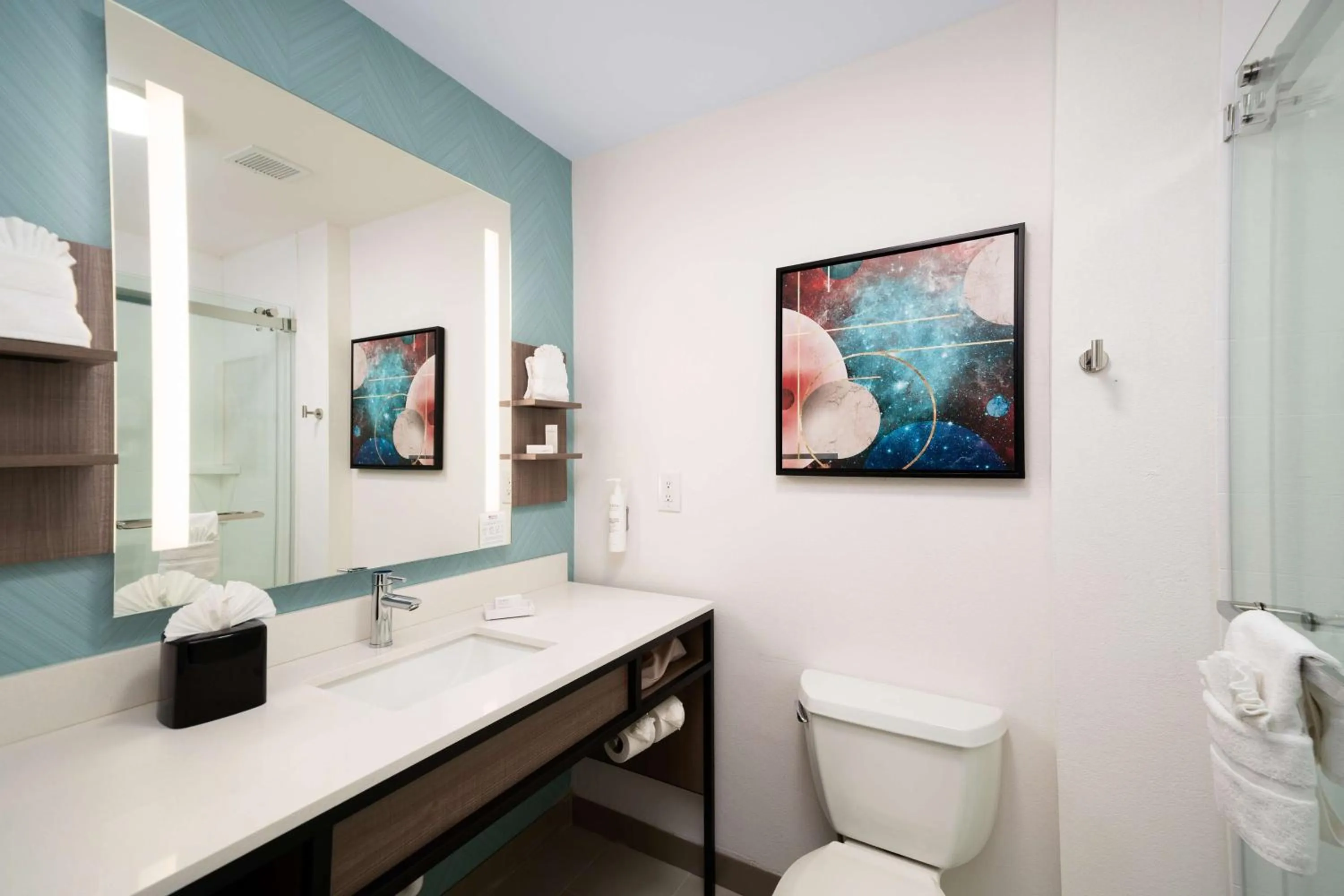 Bathroom in Hilton Garden Inn Houston/Clear Lake NASA